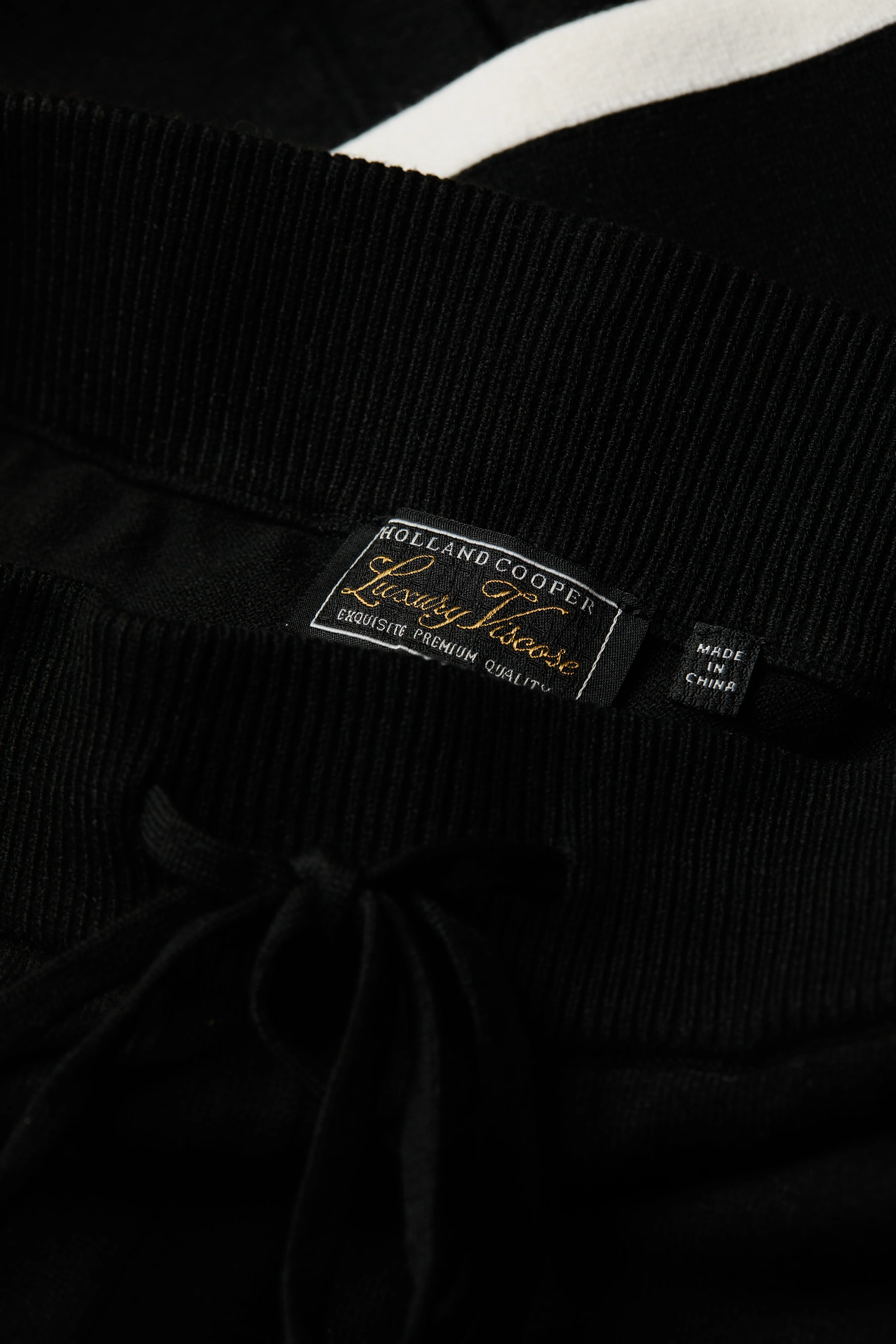 Macy Knitted Joggers (Black) - Image 6