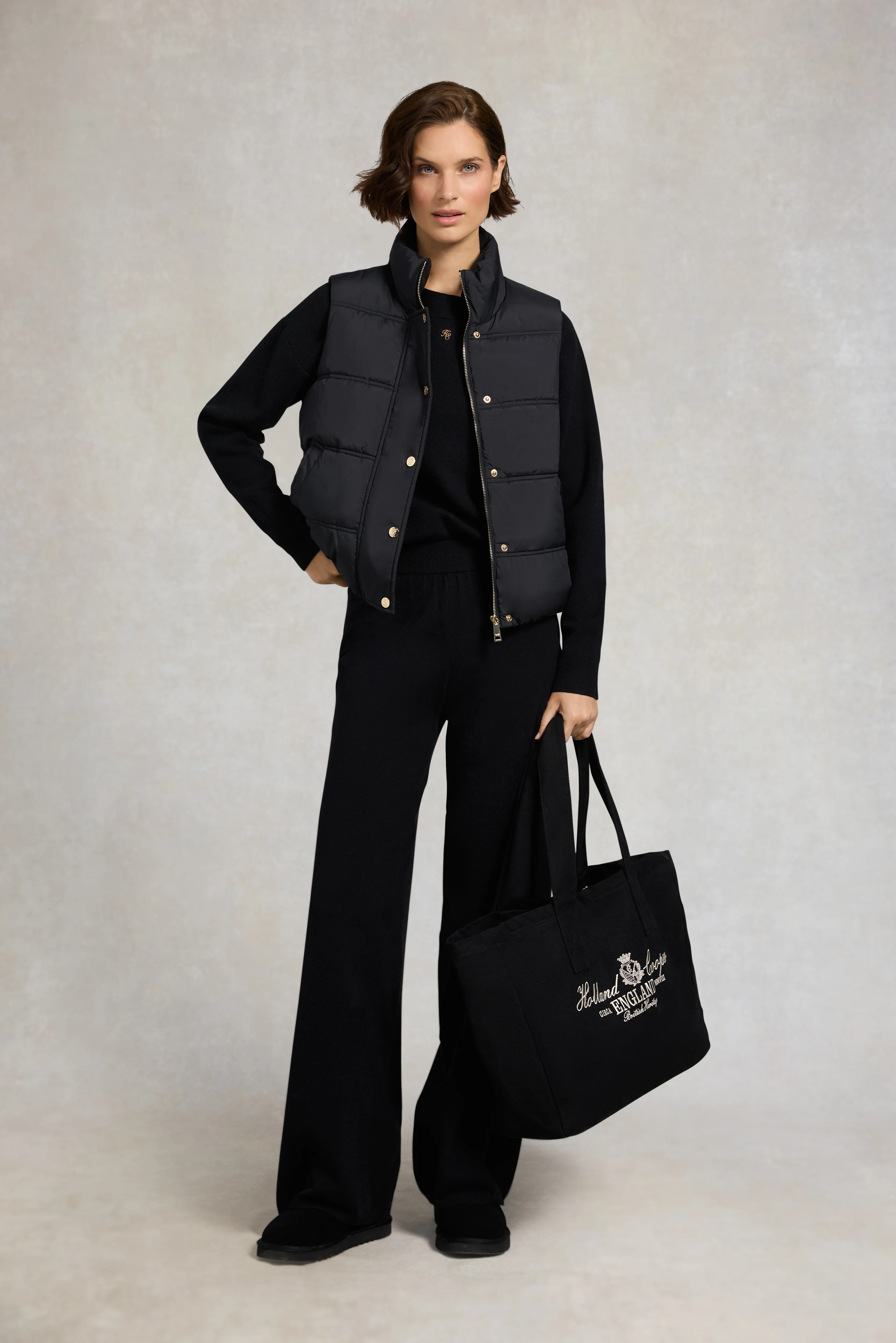 Maria Crew Neck Knit (Black) - Image 3