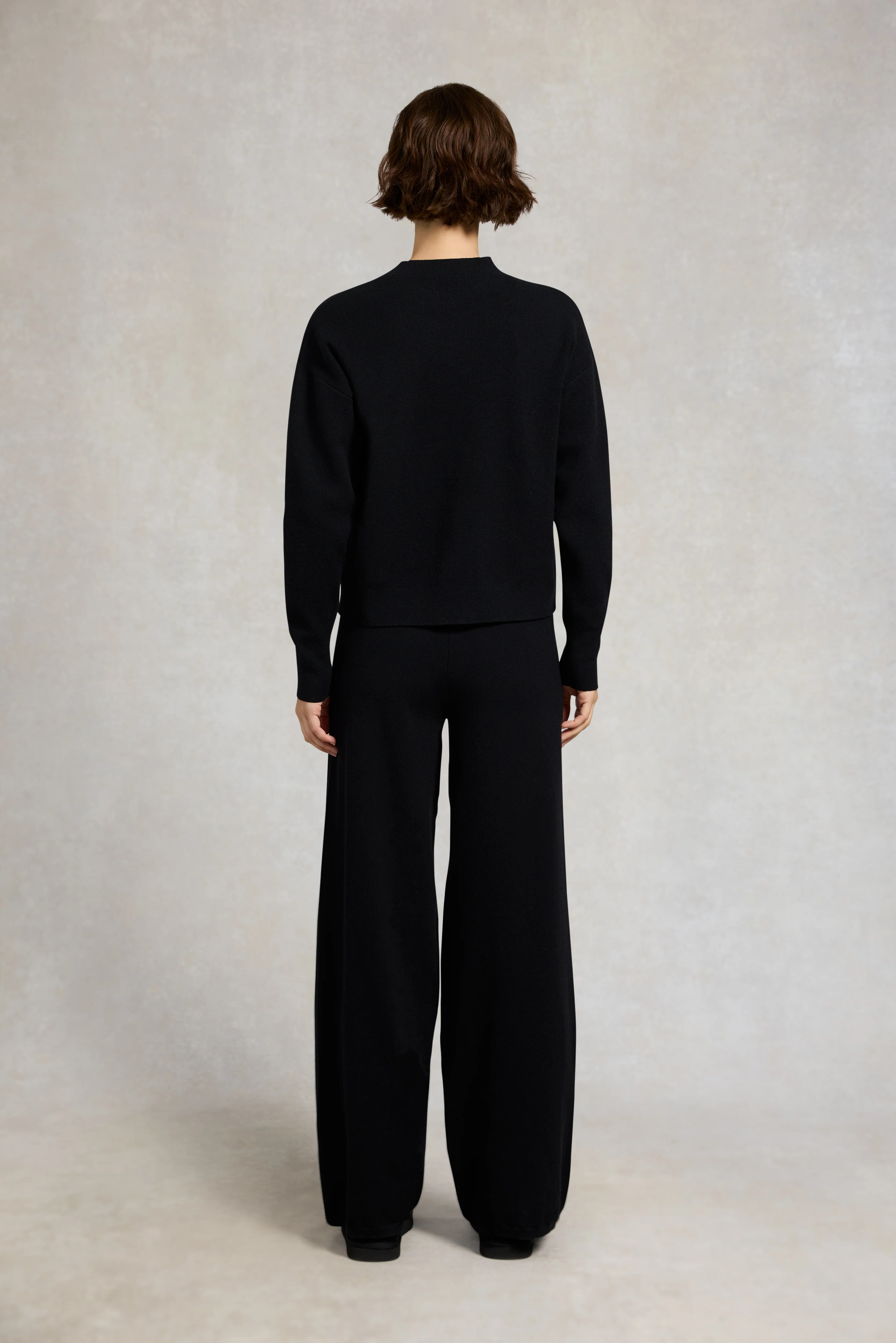 Maria Crew Neck Knit (Black) - Image 5