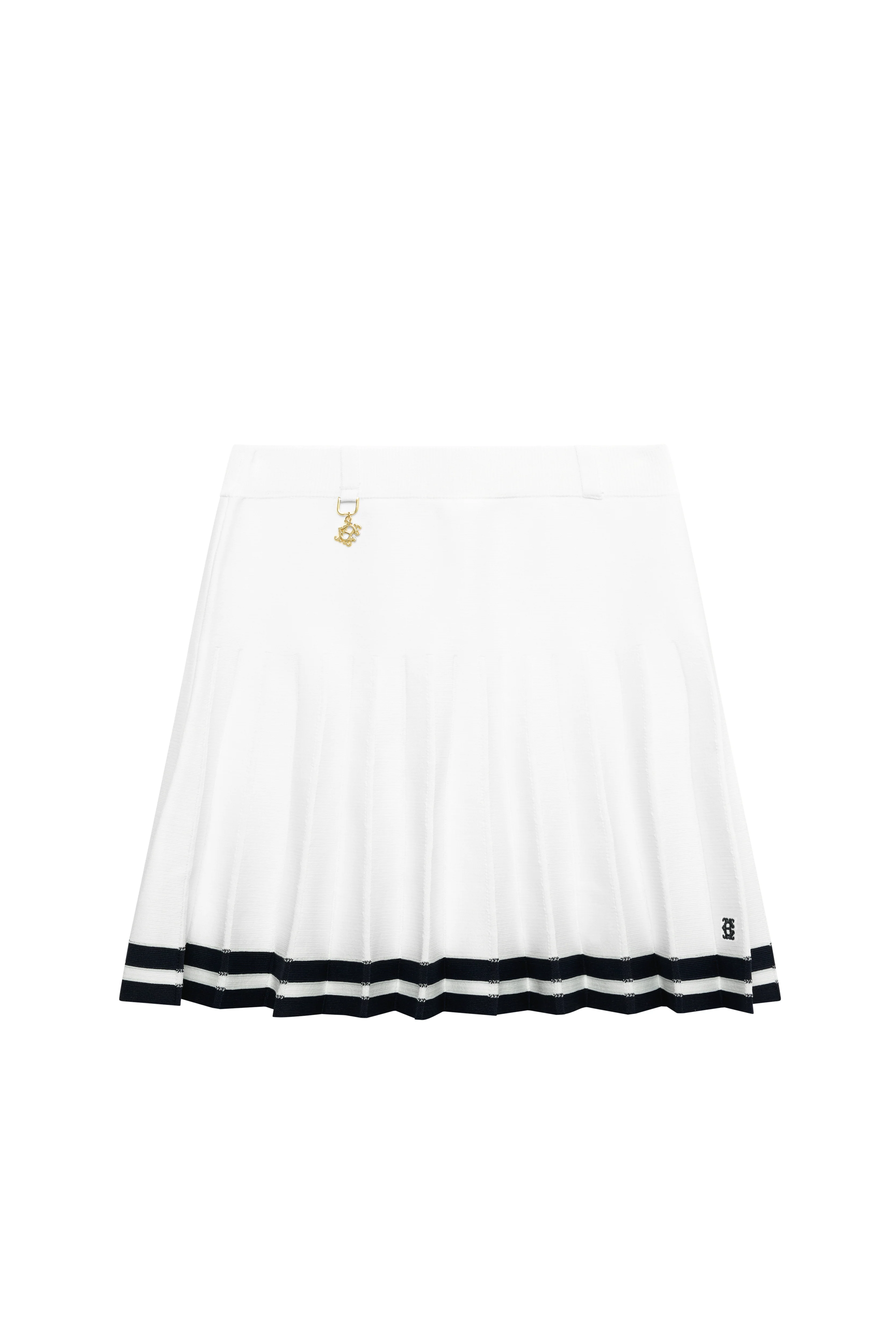 Marie Knitted Skirt (Natural Ink Navy) - Image 6