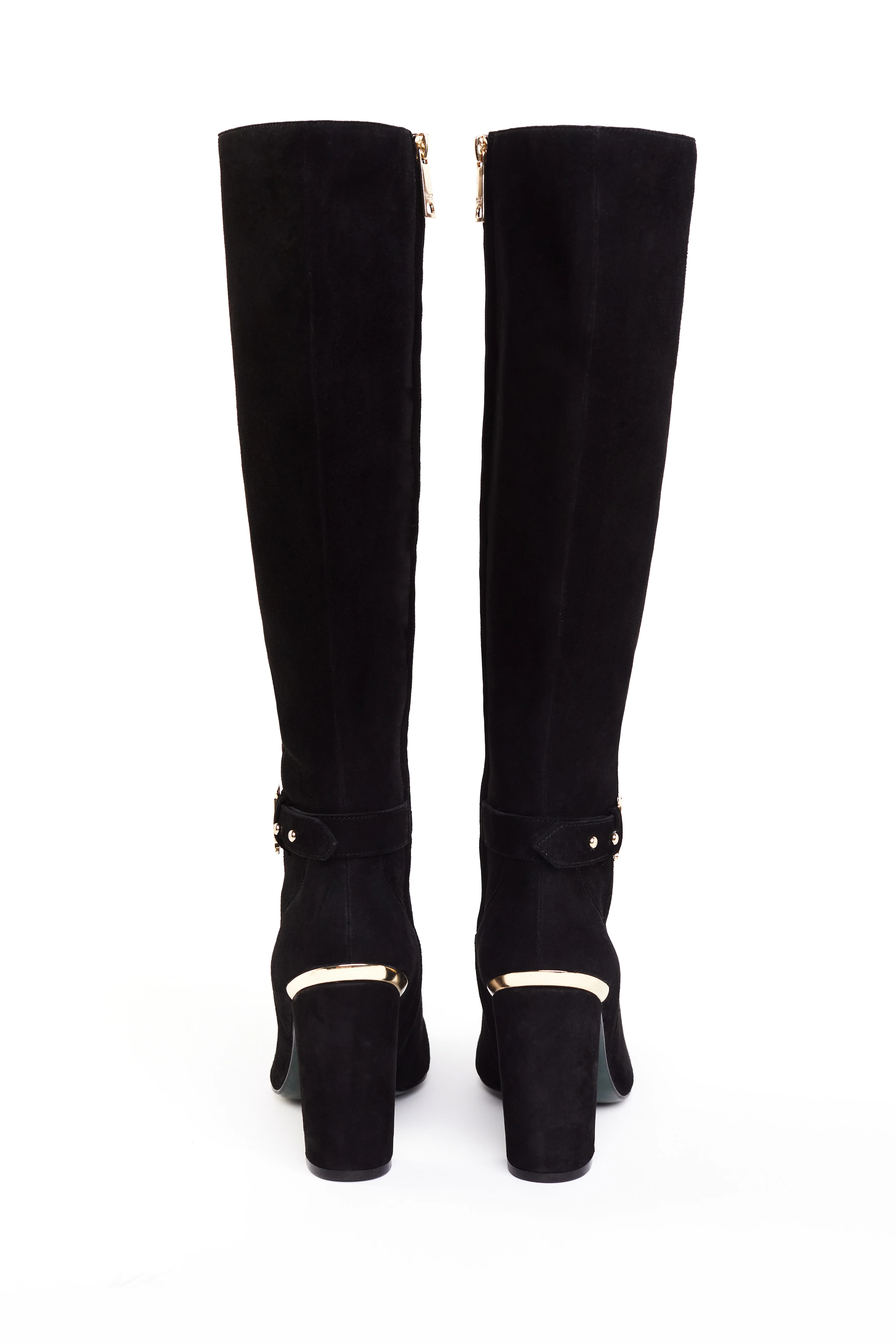 Marlborough Knee Boot (Black) - Image 8