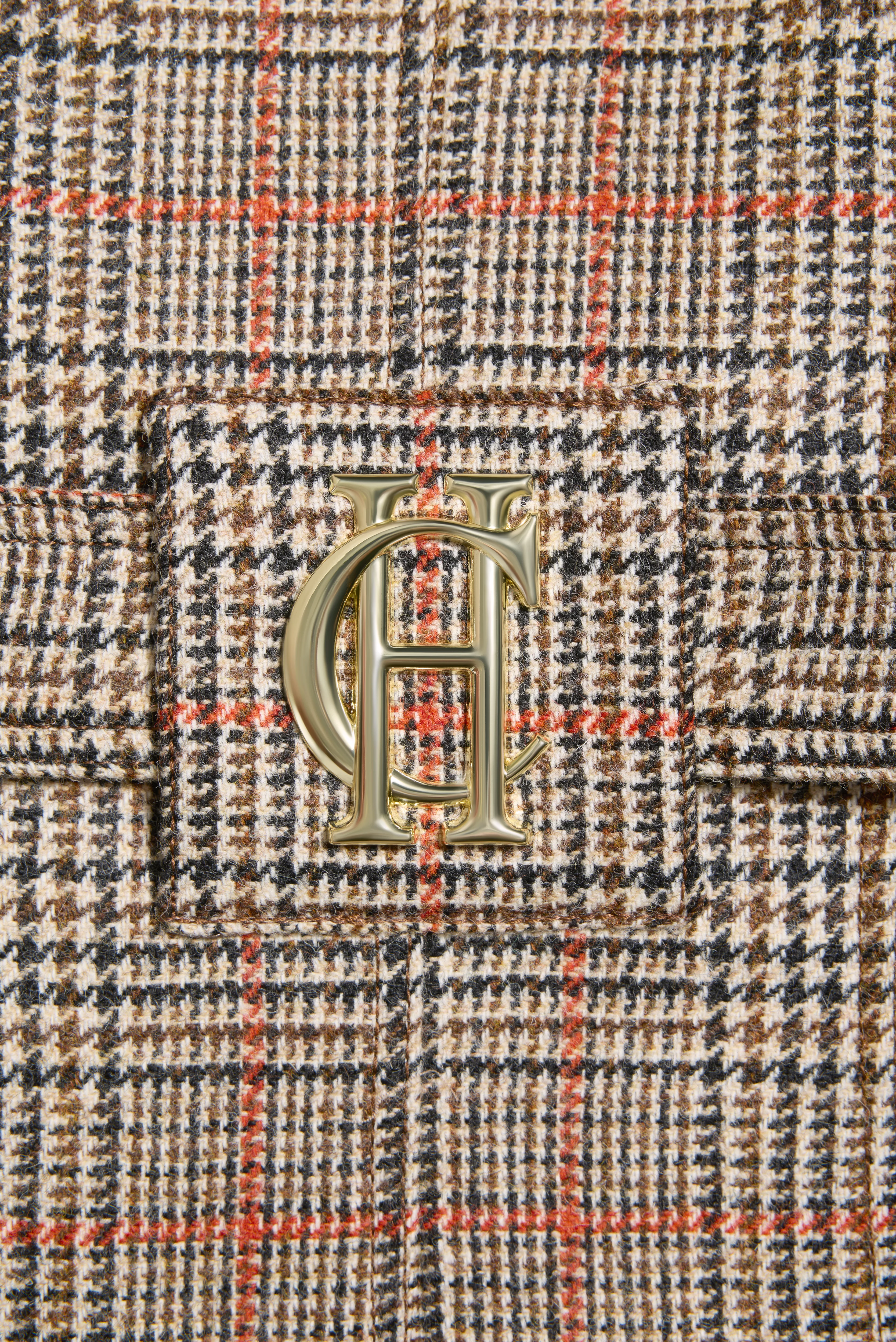Marlborough Trench Coat (Orange Windsor) - Image 9