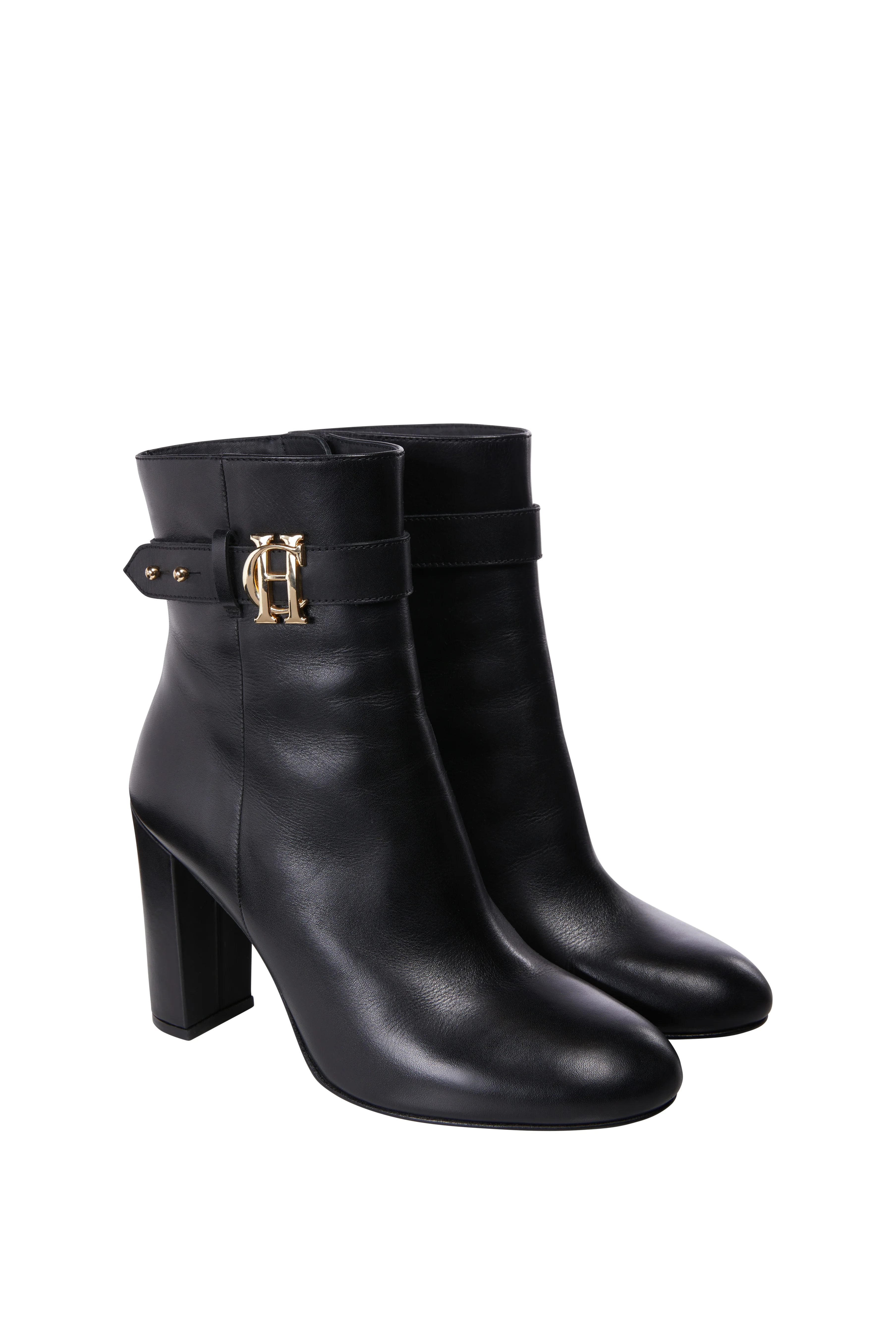 Mayfair Ankle Boot (Black Leather) - Image 3