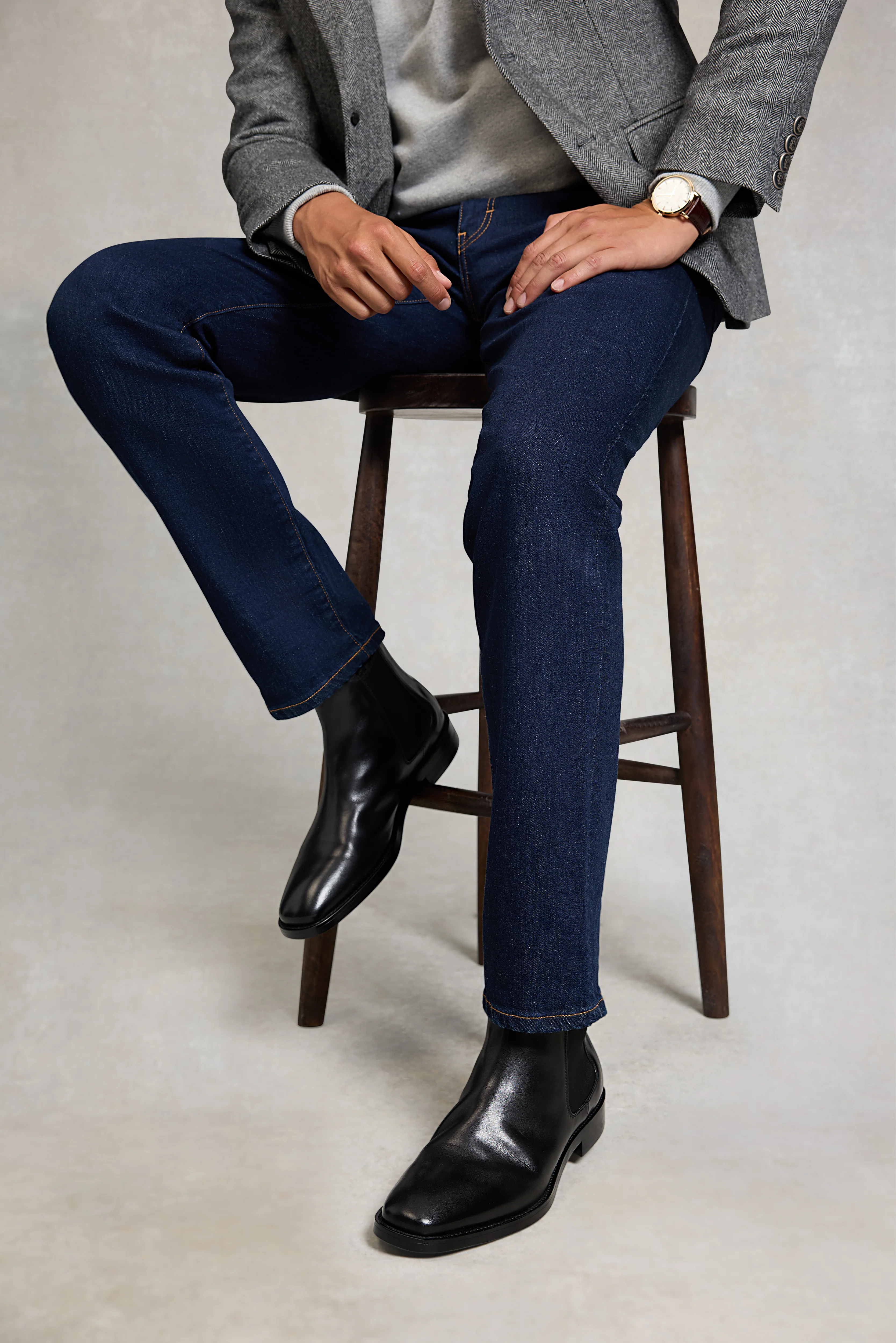 Men's Chelsea Boot (Black) - Image 5