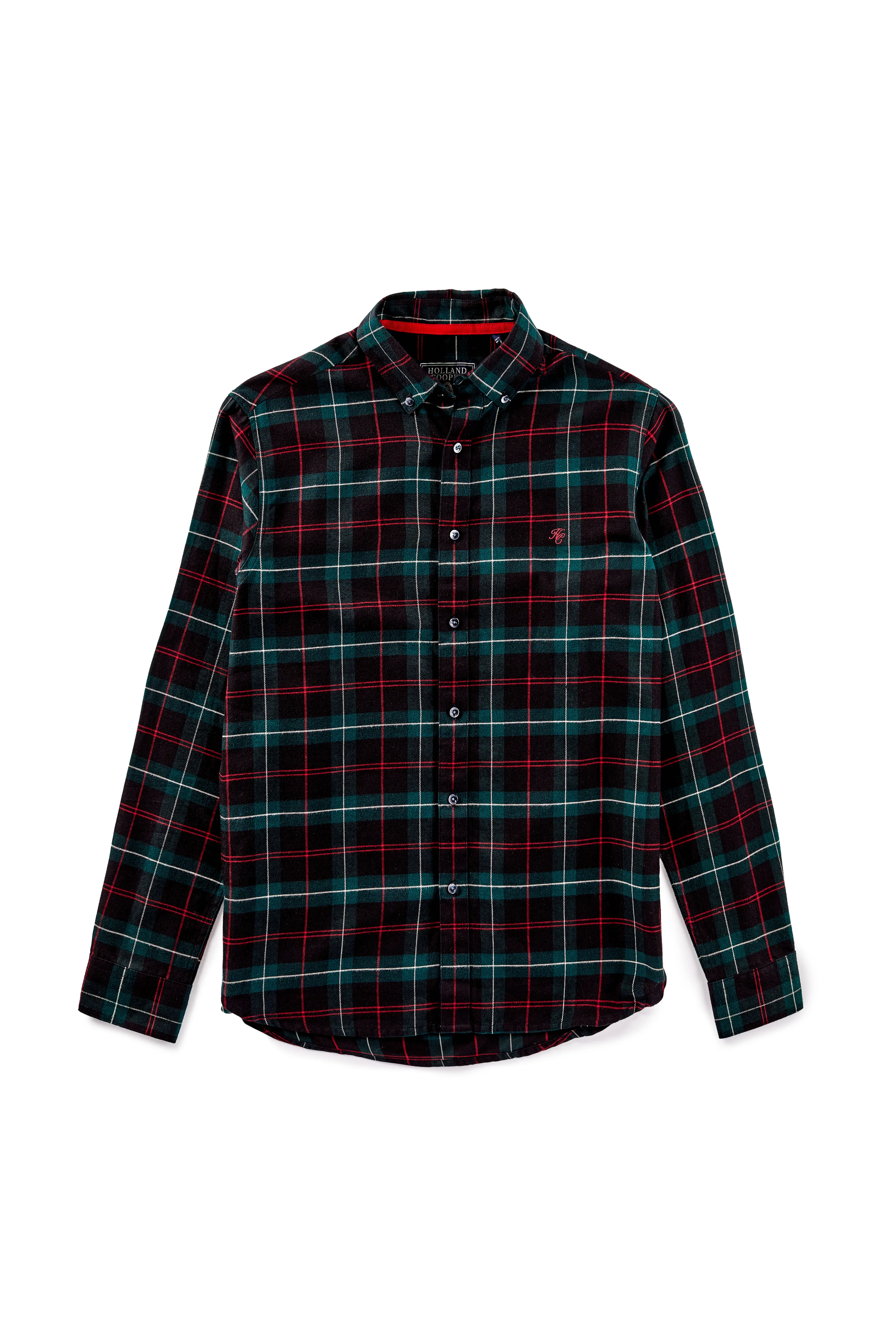 Men's Classic Button Down Shirt (Brushed Emerald) - Image 4