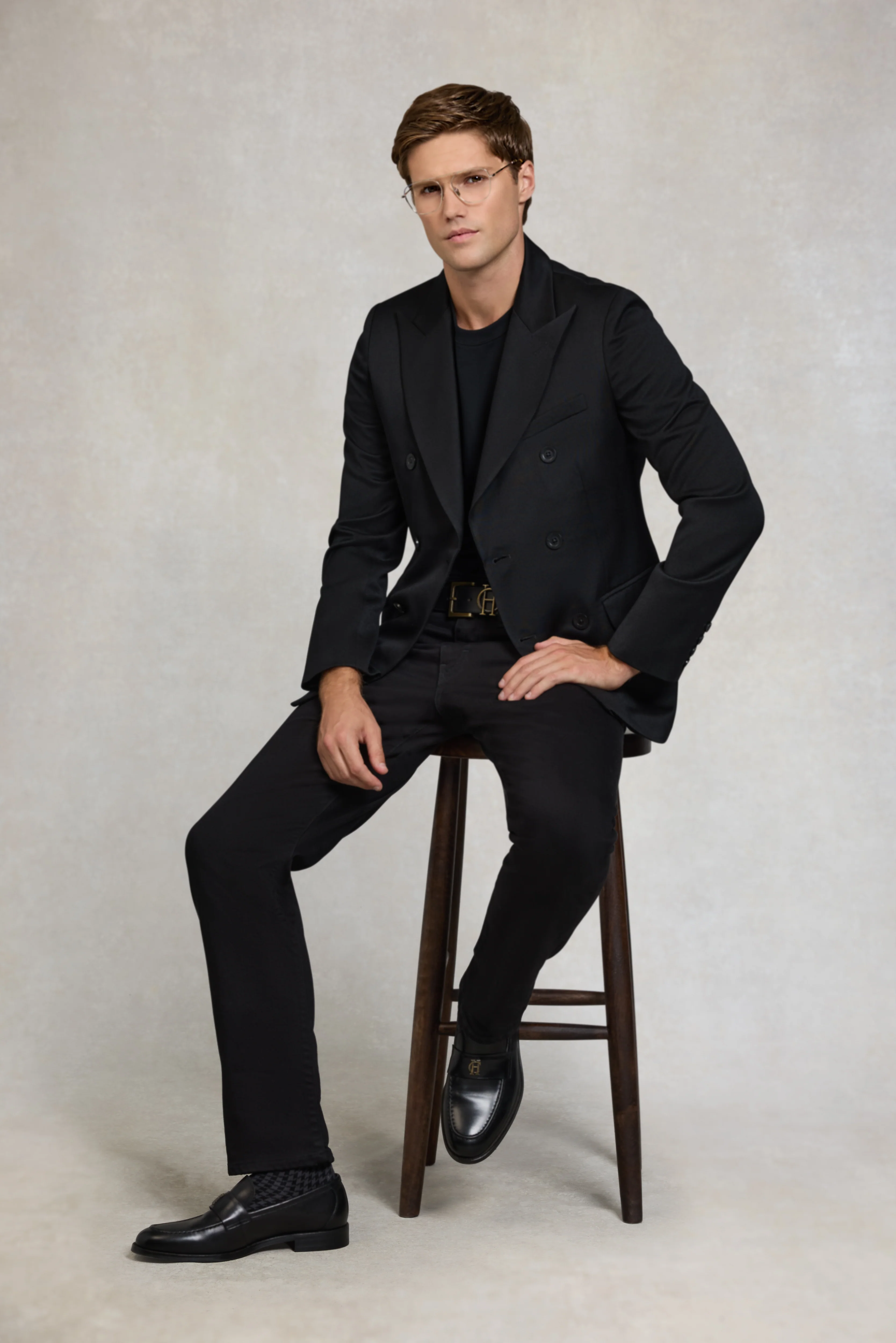 Men's Classic Loafer (Black) - Image 3