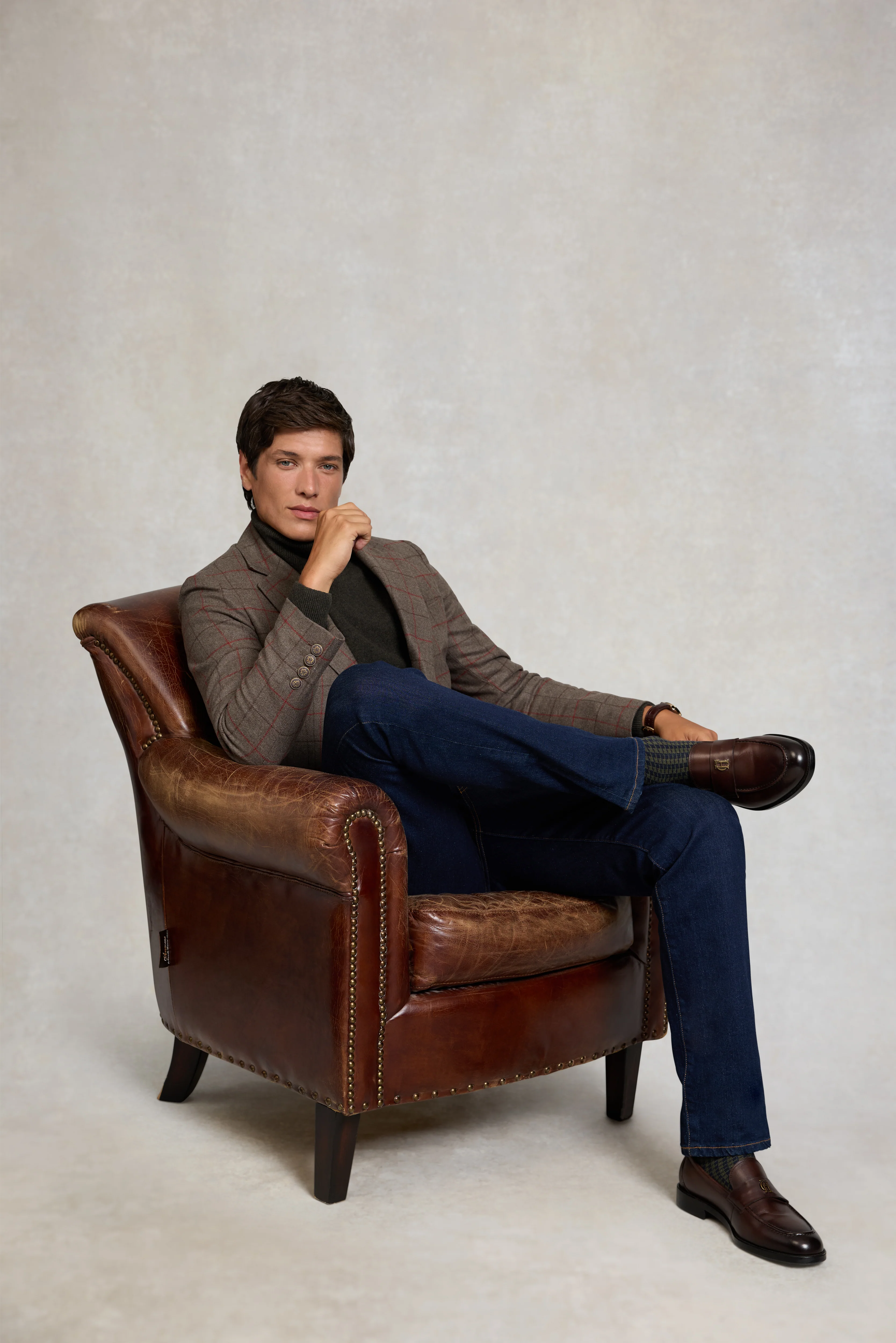 Men's Classic Loafer (Dark Tan) - Image 3