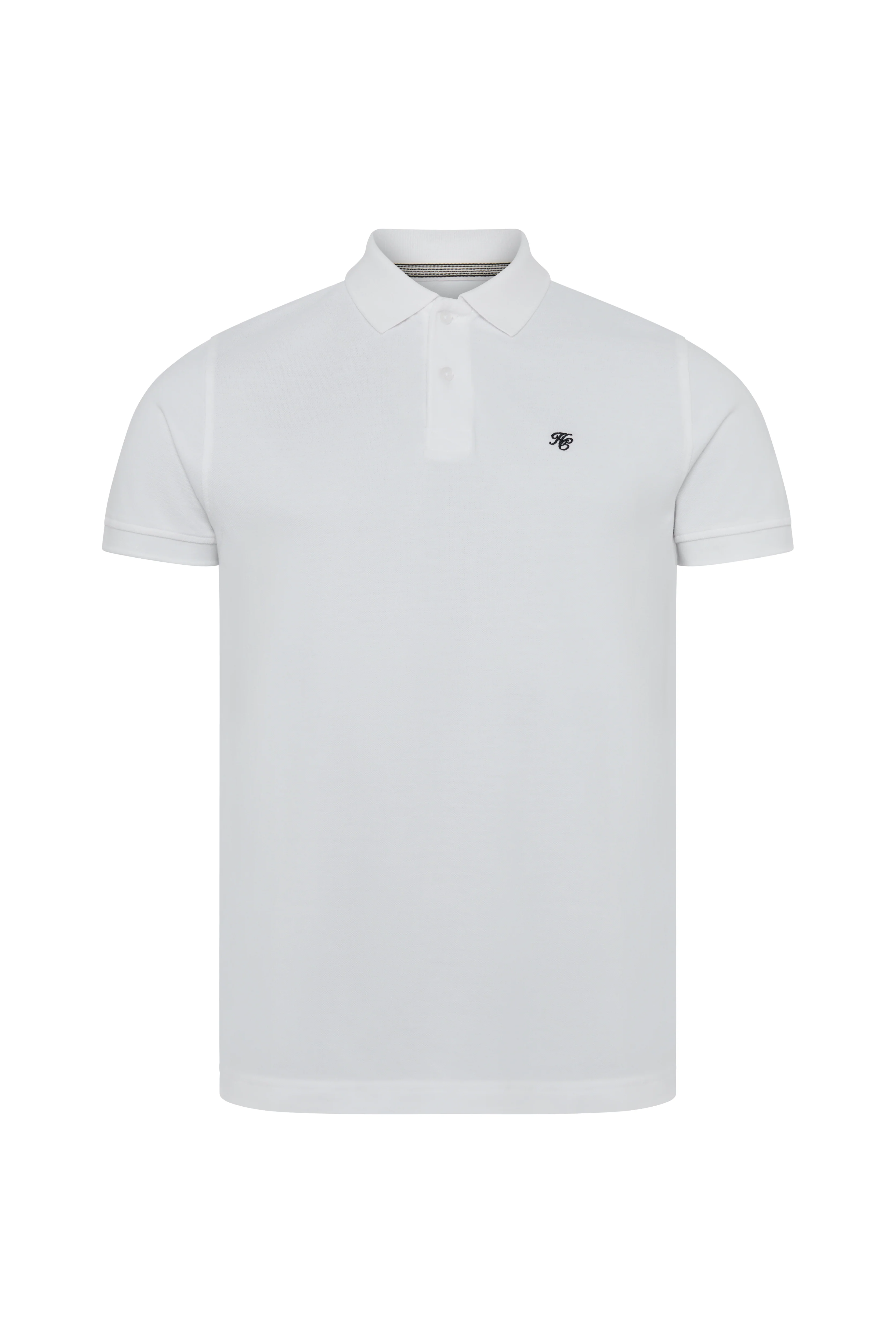 Men's Classic Short Sleeve Polo Shirt (White) - Image 6