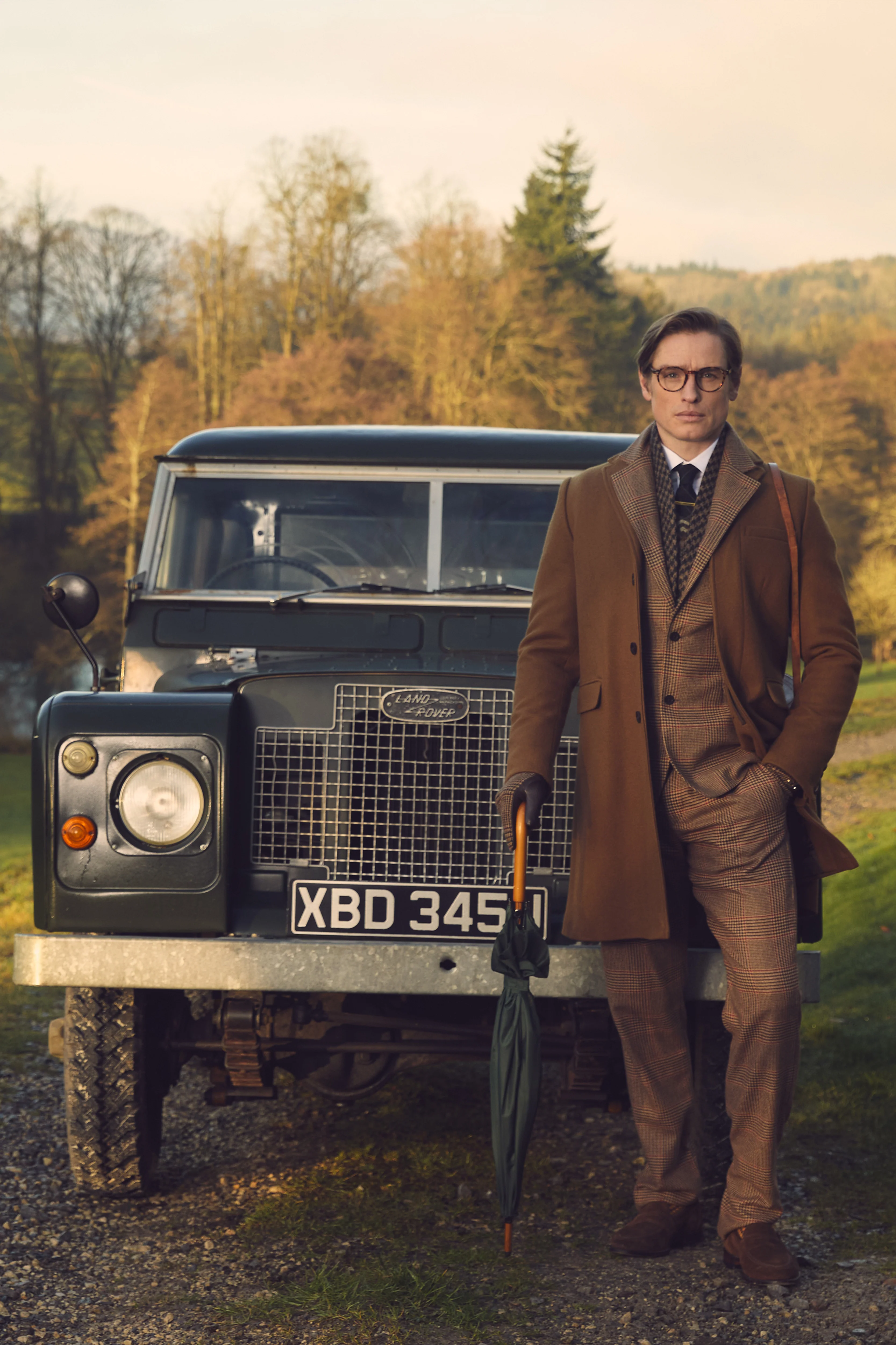 The Classic Trouser (Clarence Check Merlot) - Image 2