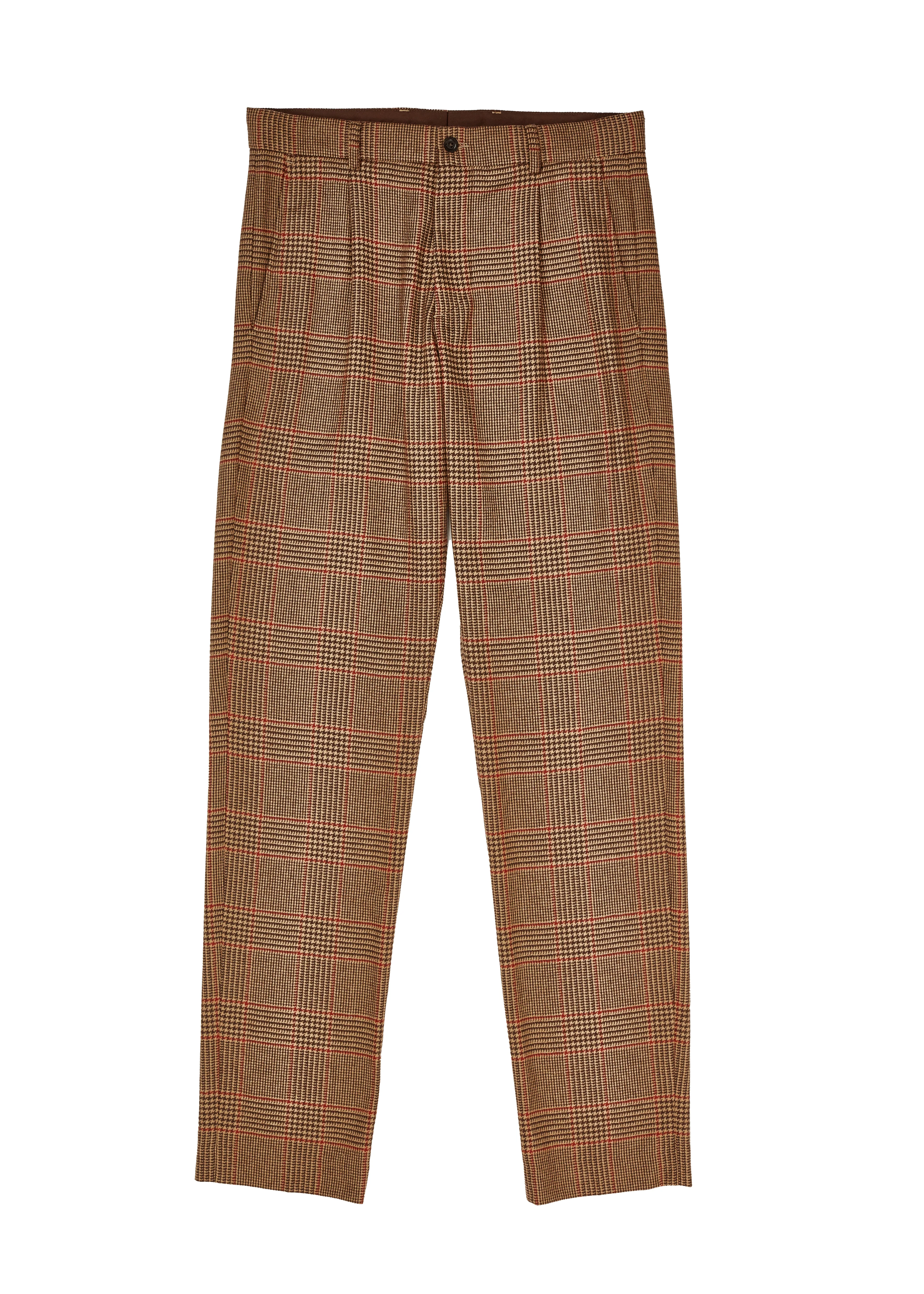 The Classic Trouser (Clarence Check Merlot) - Image 4