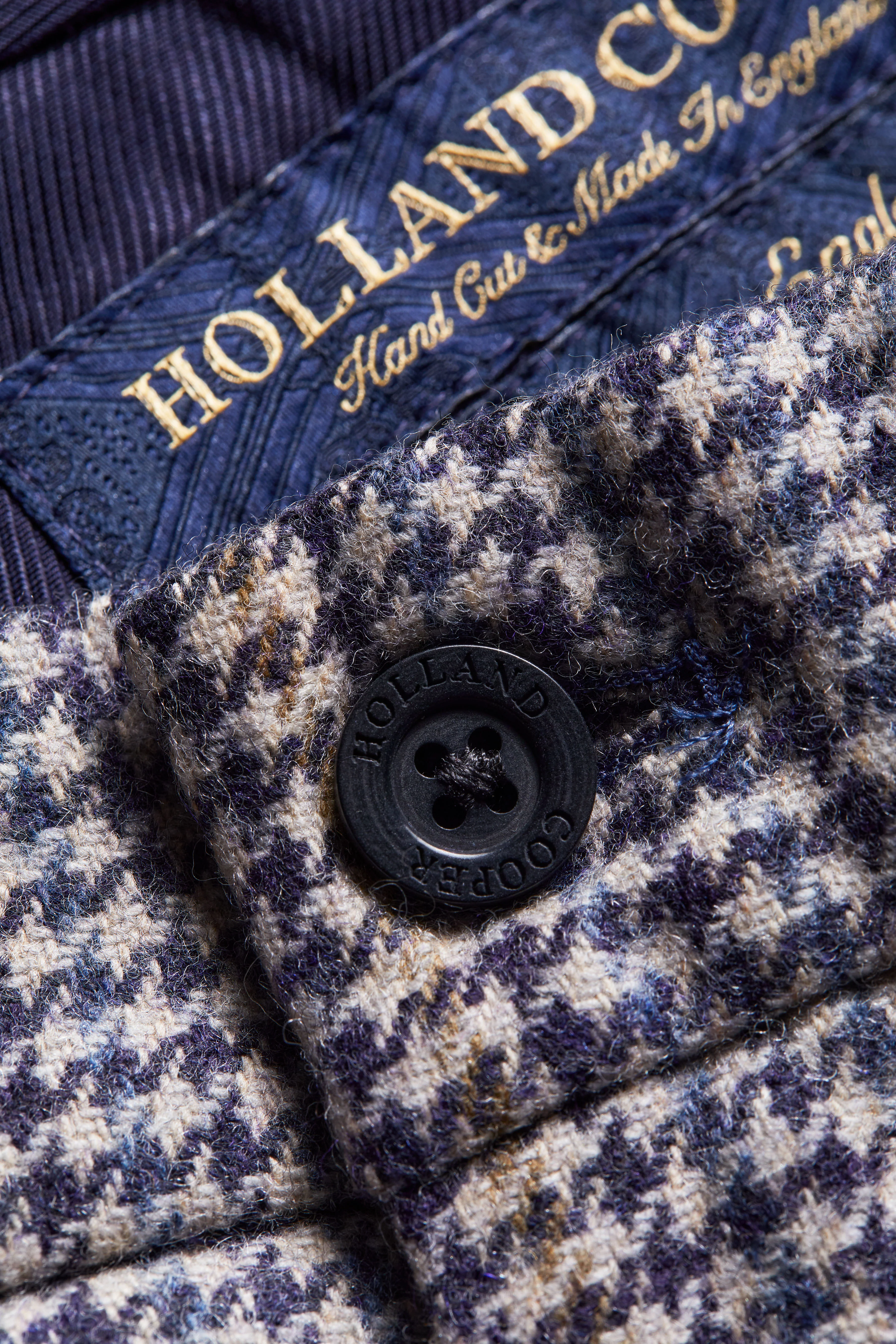 The Classic Trouser (Prince of Wales Navy) - Image 7