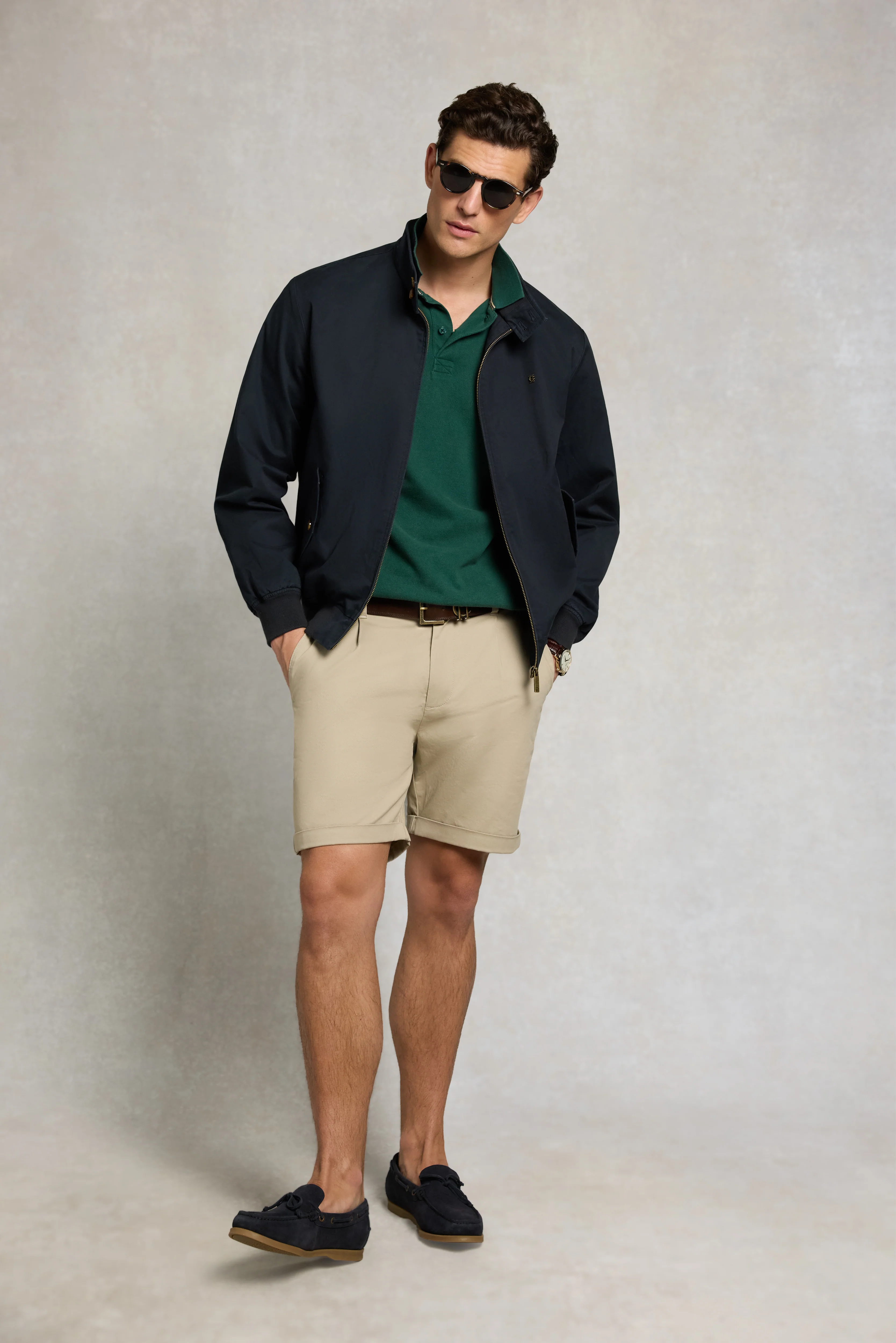 Men's Heritage Short Sleeve Polo Shirt (Ivy Green) - Image 4