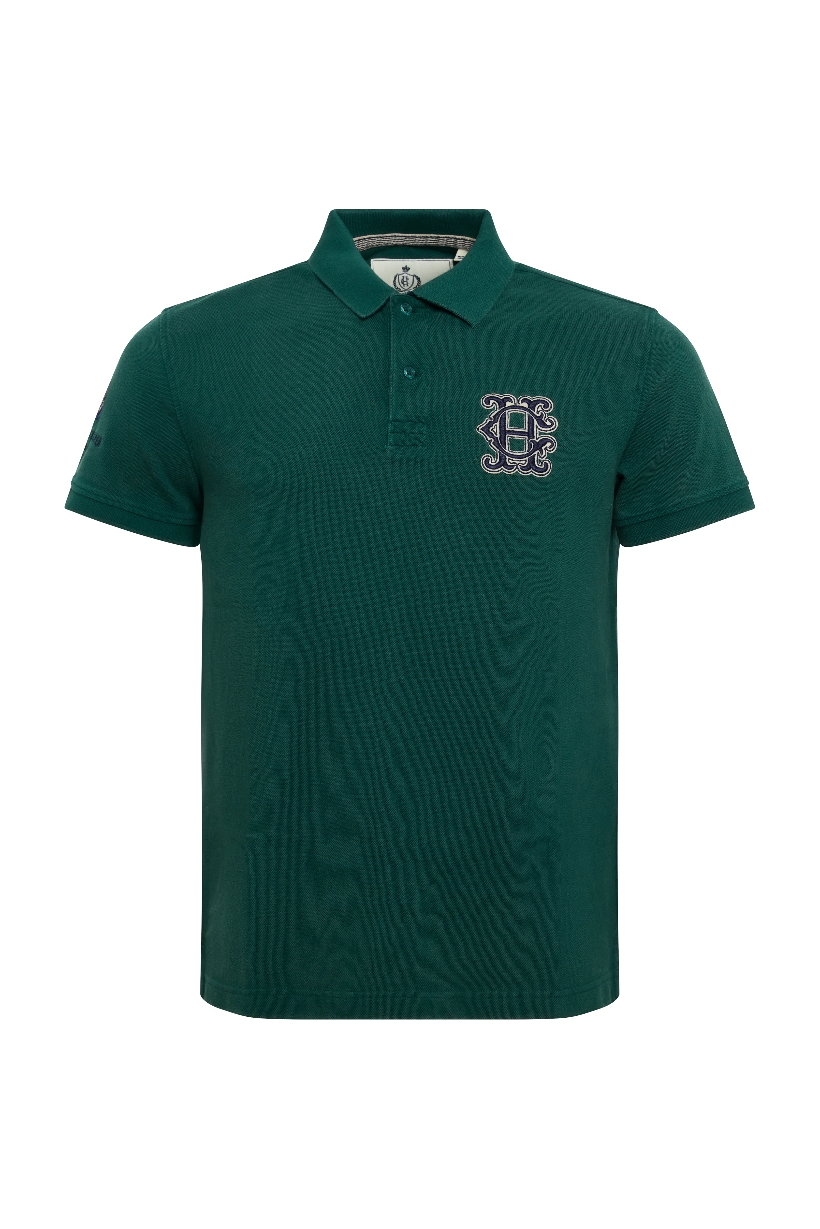 Men's Heritage Short Sleeve Polo Shirt (Ivy Green) - Image 6