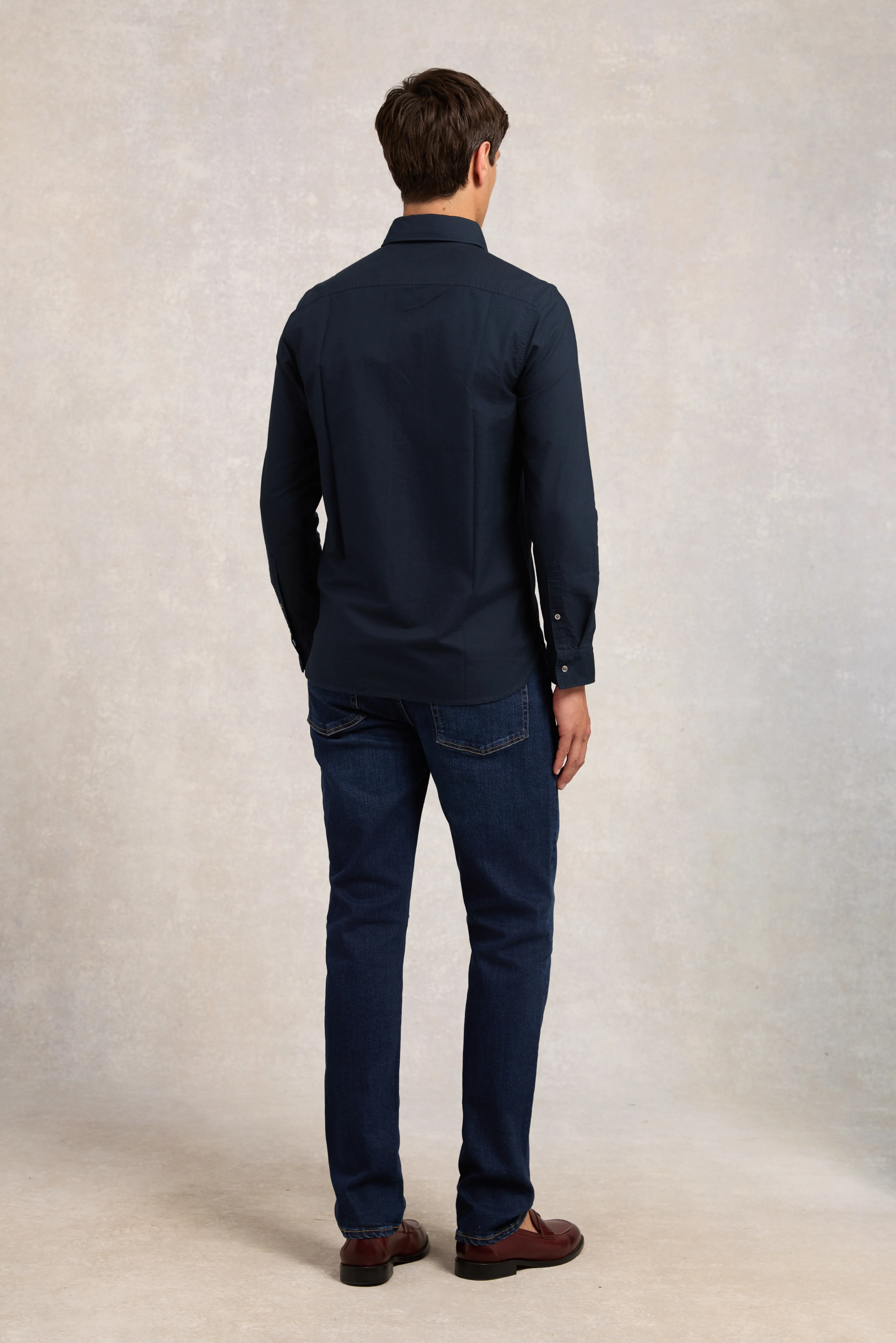 Men's Oxford Shirt (Ink Navy) - Image 5