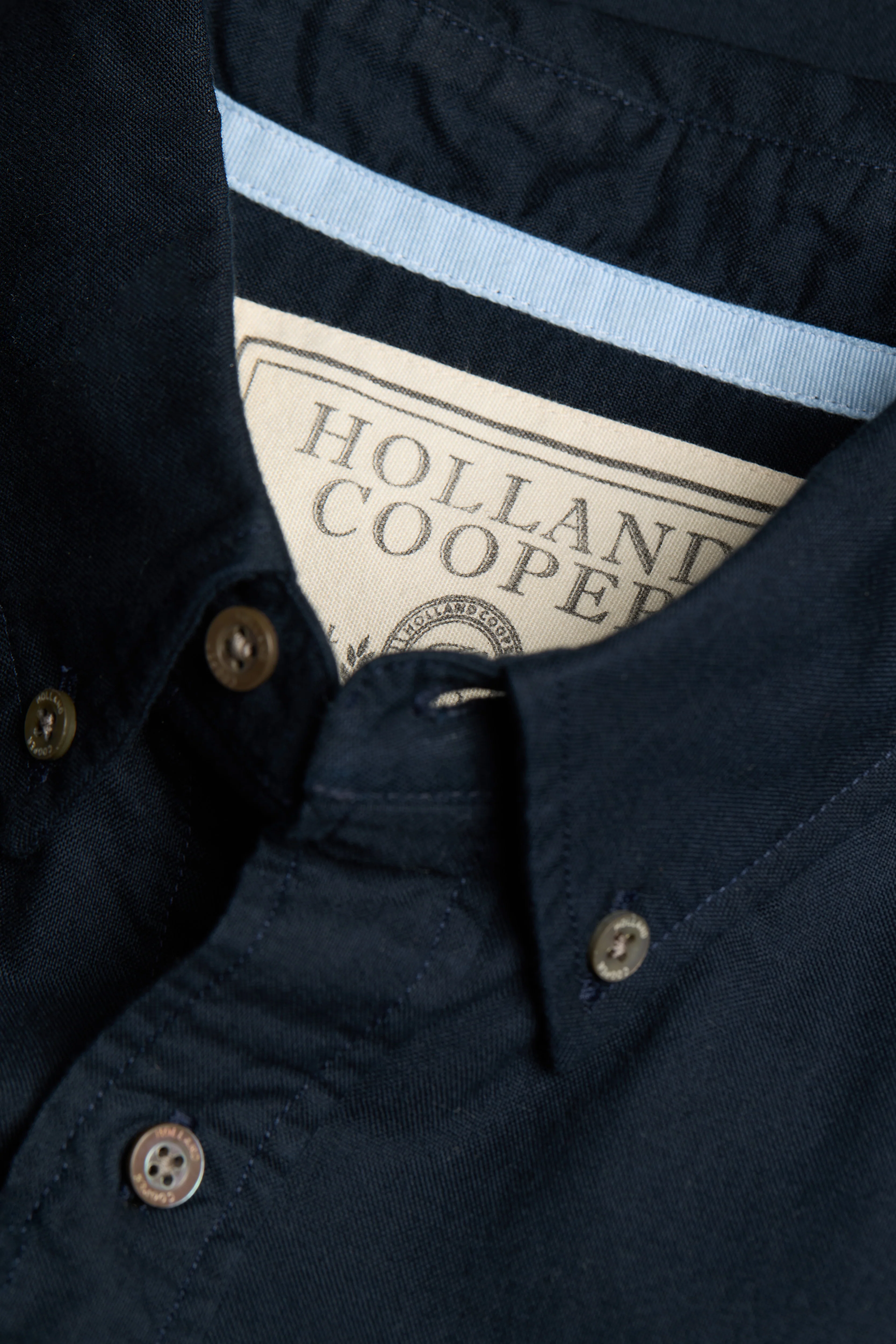 Men's Oxford Shirt (Ink Navy) - Image 7