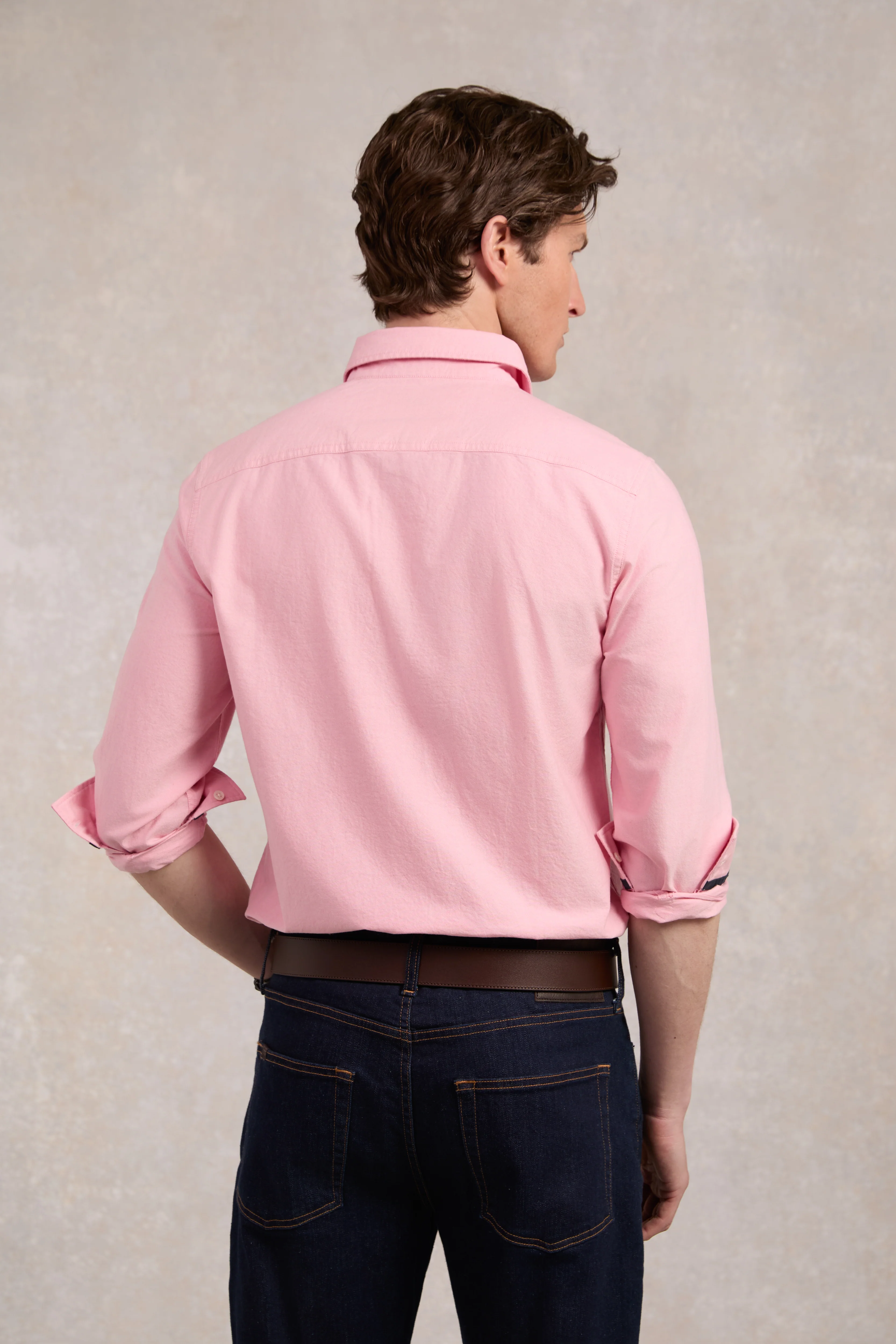 Men's Oxford Shirt (Soft Pink) - Image 5