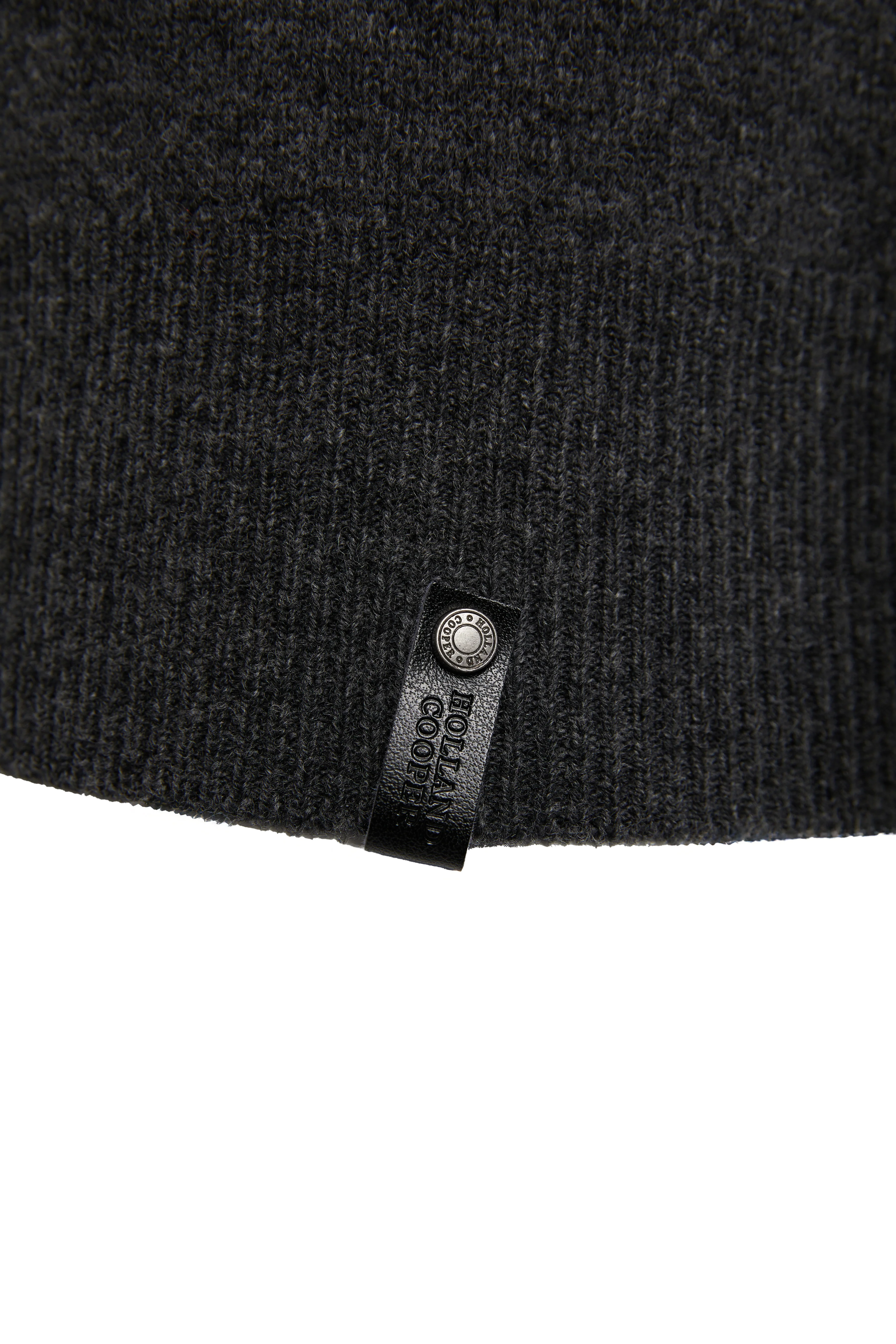 Byron Crew Neck Knit (Charcoal) - Image 9