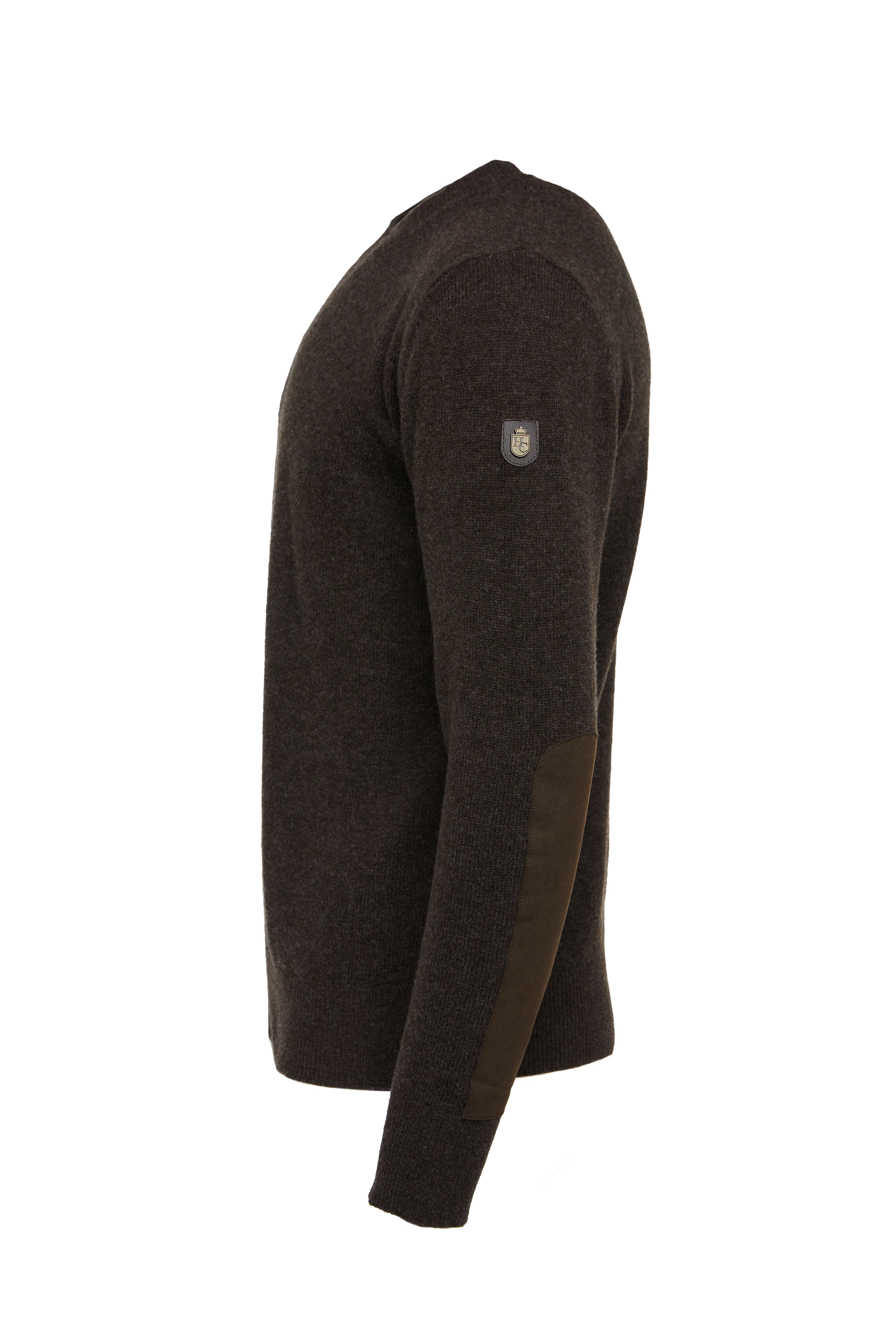 Country Crew Neck Knit (Chocolate) - Image 8