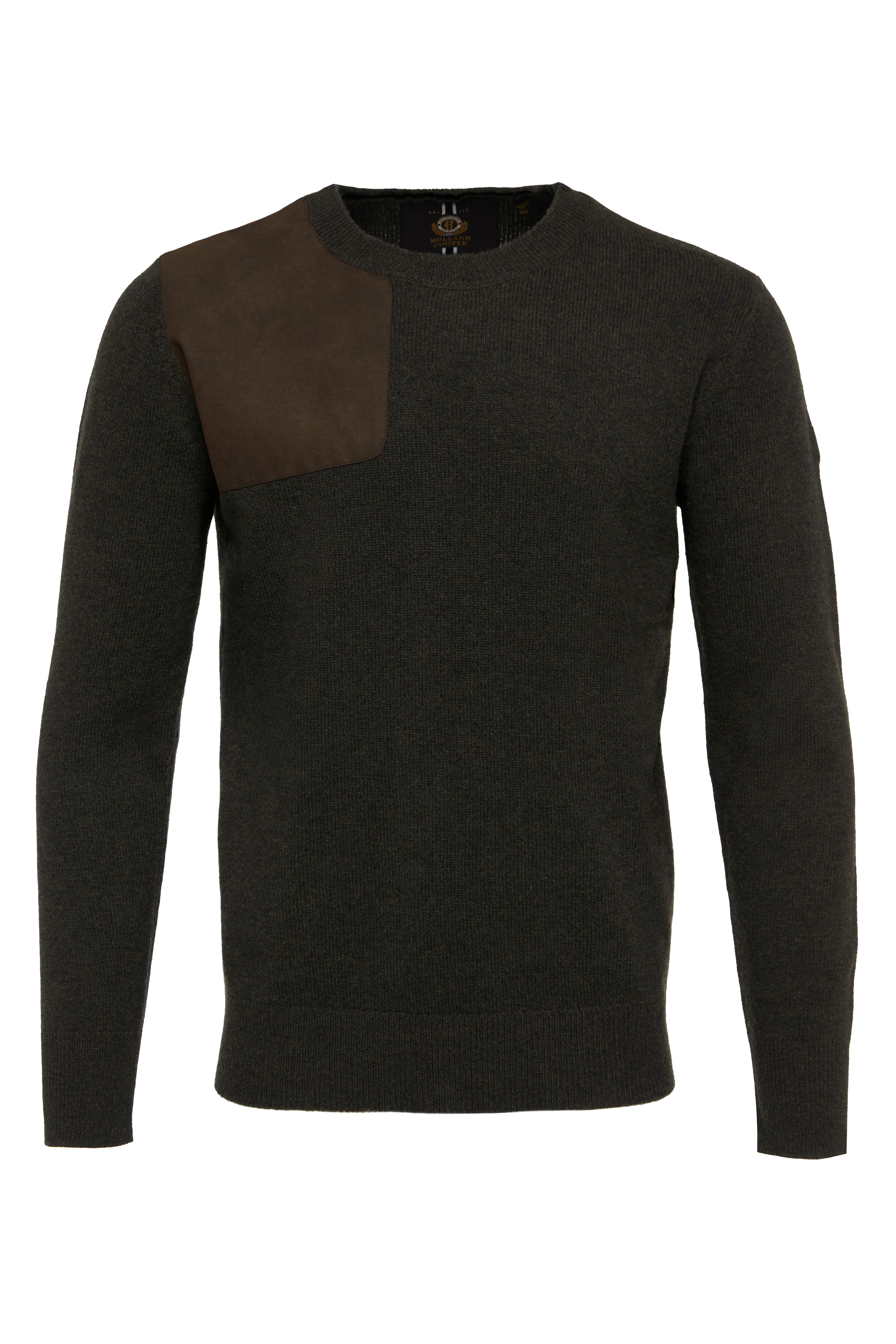Country Crew Neck Knit (Moss) - Image 4