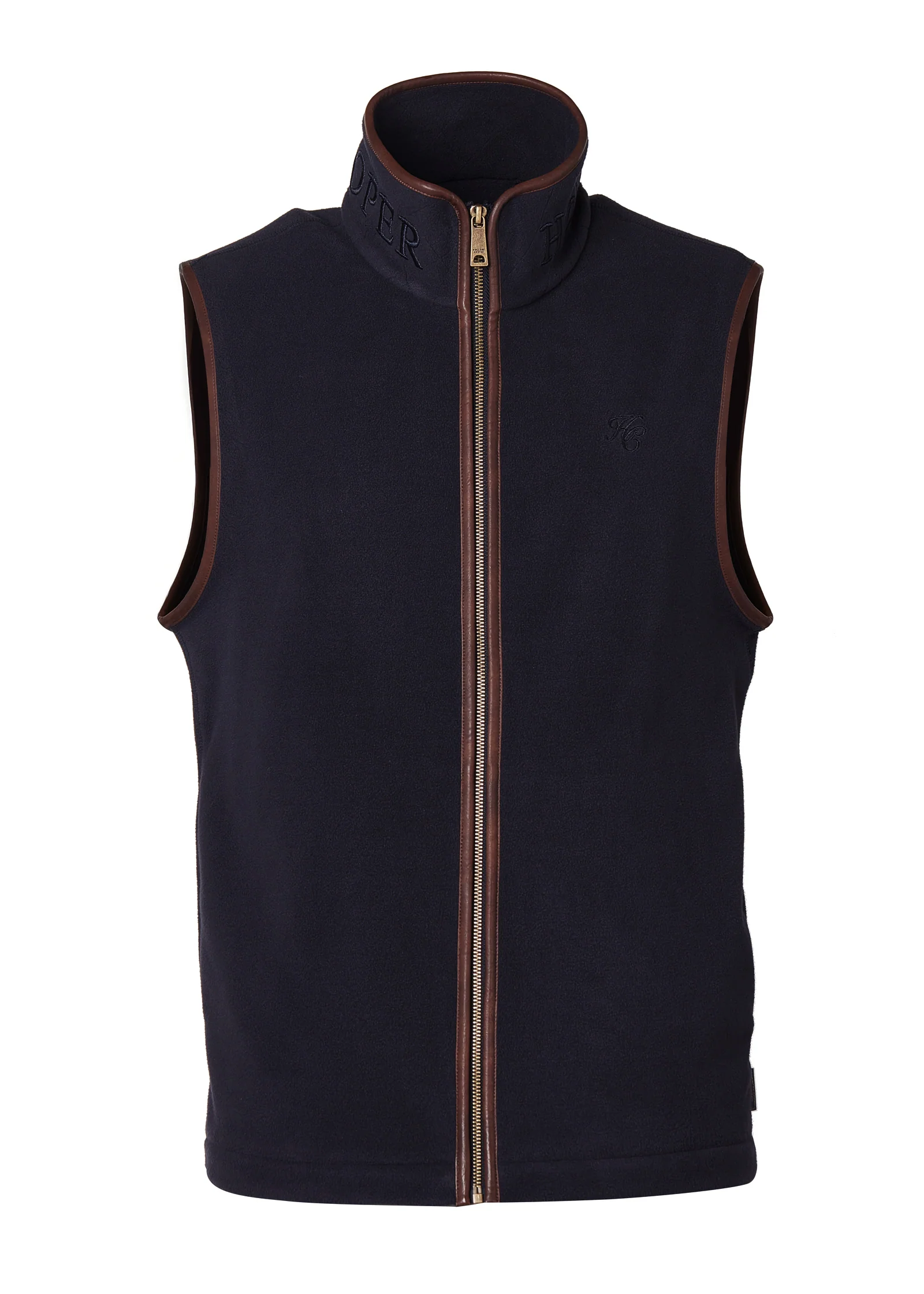 Men's Country Fleece Gilet (Ink Navy) - Image 5