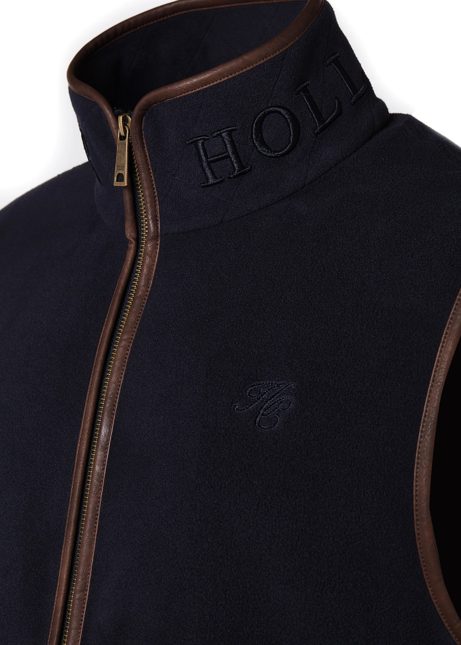 Men's Country Fleece Gilet (Ink Navy) - Image 6