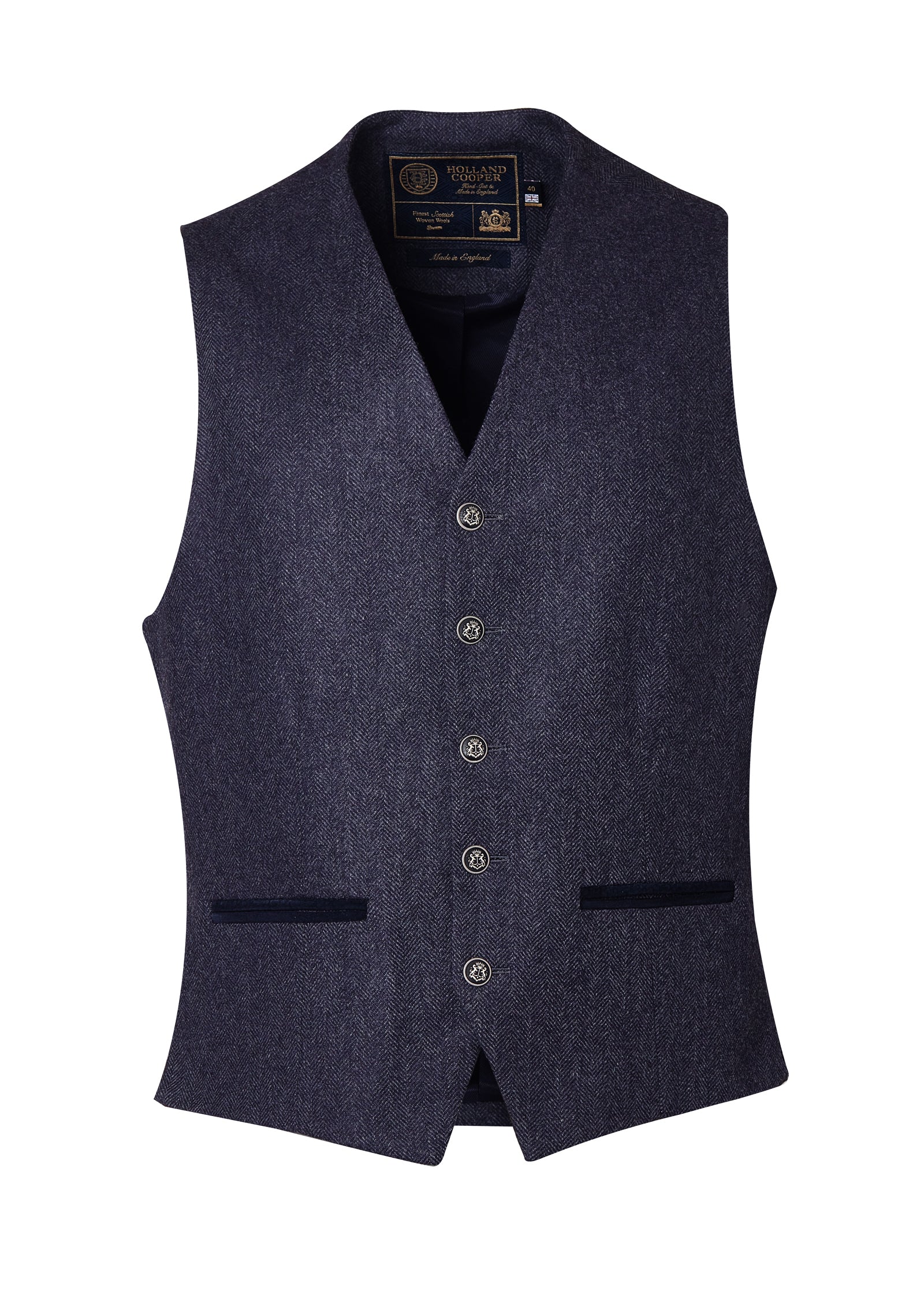 St James Waistcoat (Navy Duke) - Image 4