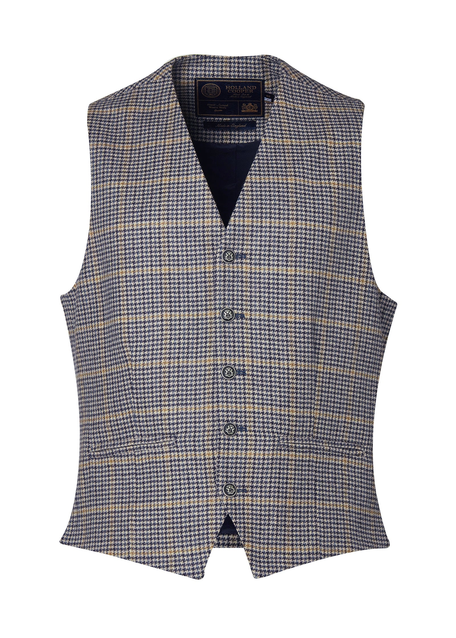 St James Waistcoat (Prince of Wales Navy) - Image 4