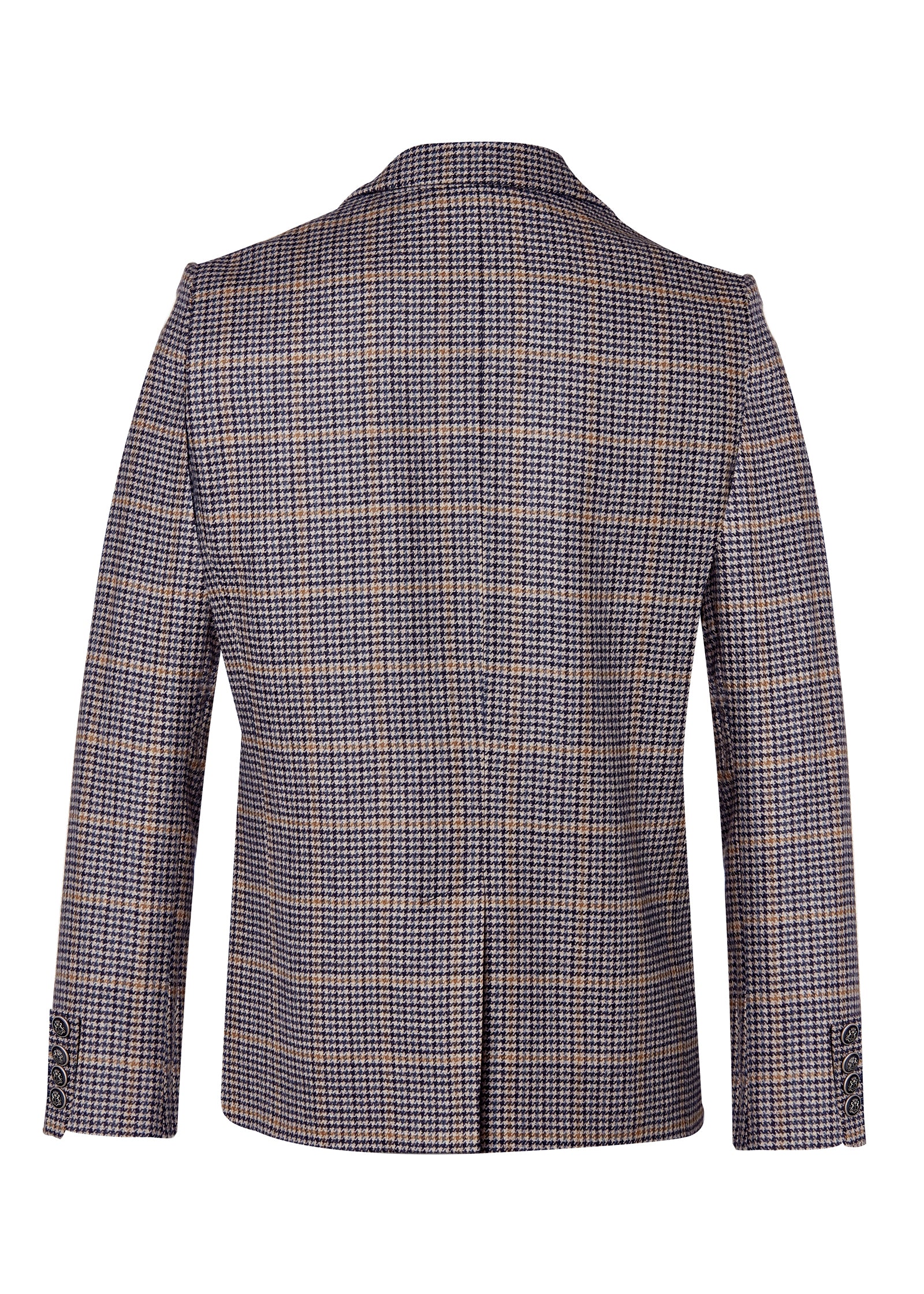 The Single Breasted Blazer (Prince of Wales Navy) - Image 8