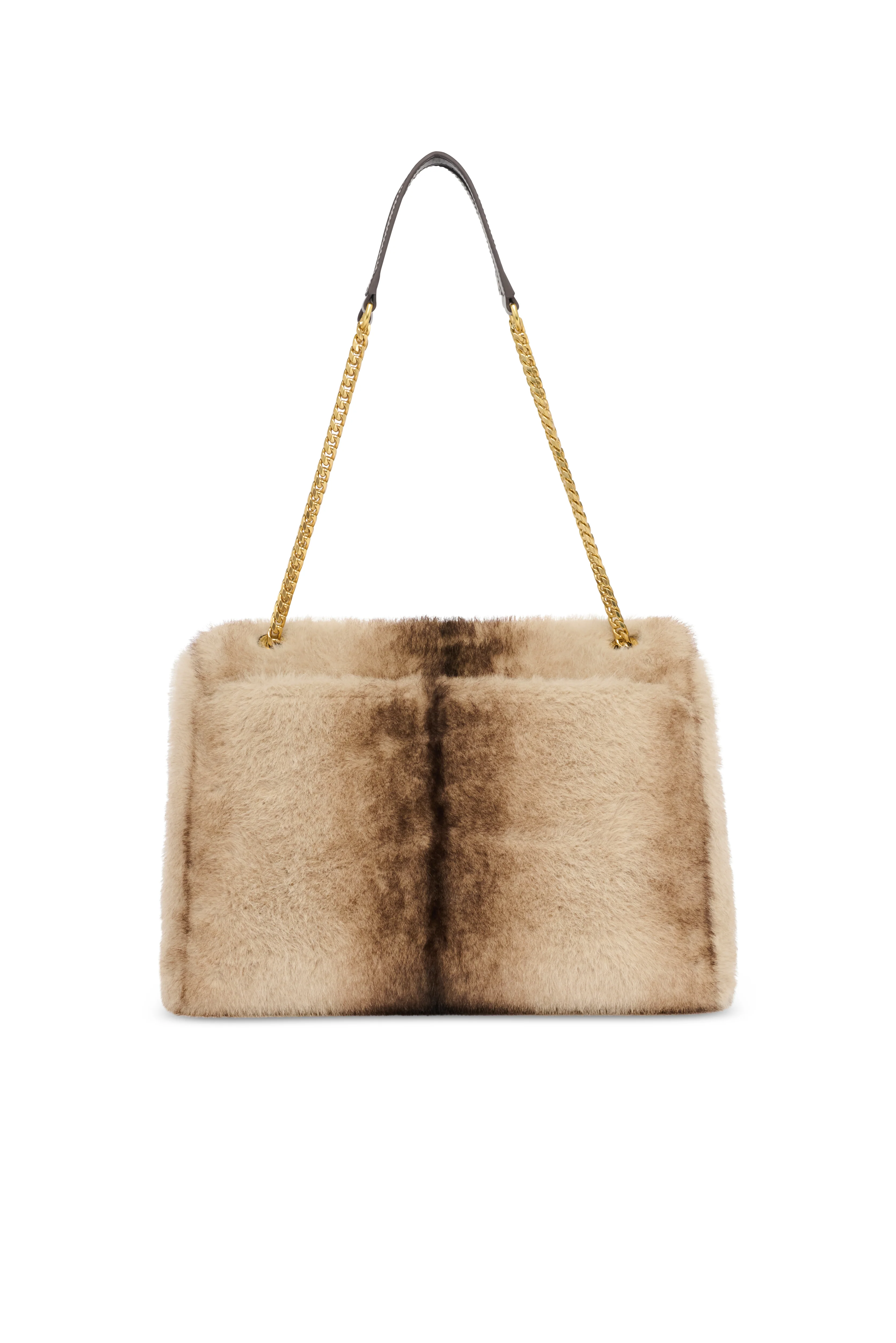 Milan Shoulder Bag (Mink Faux Fur) - Image 6
