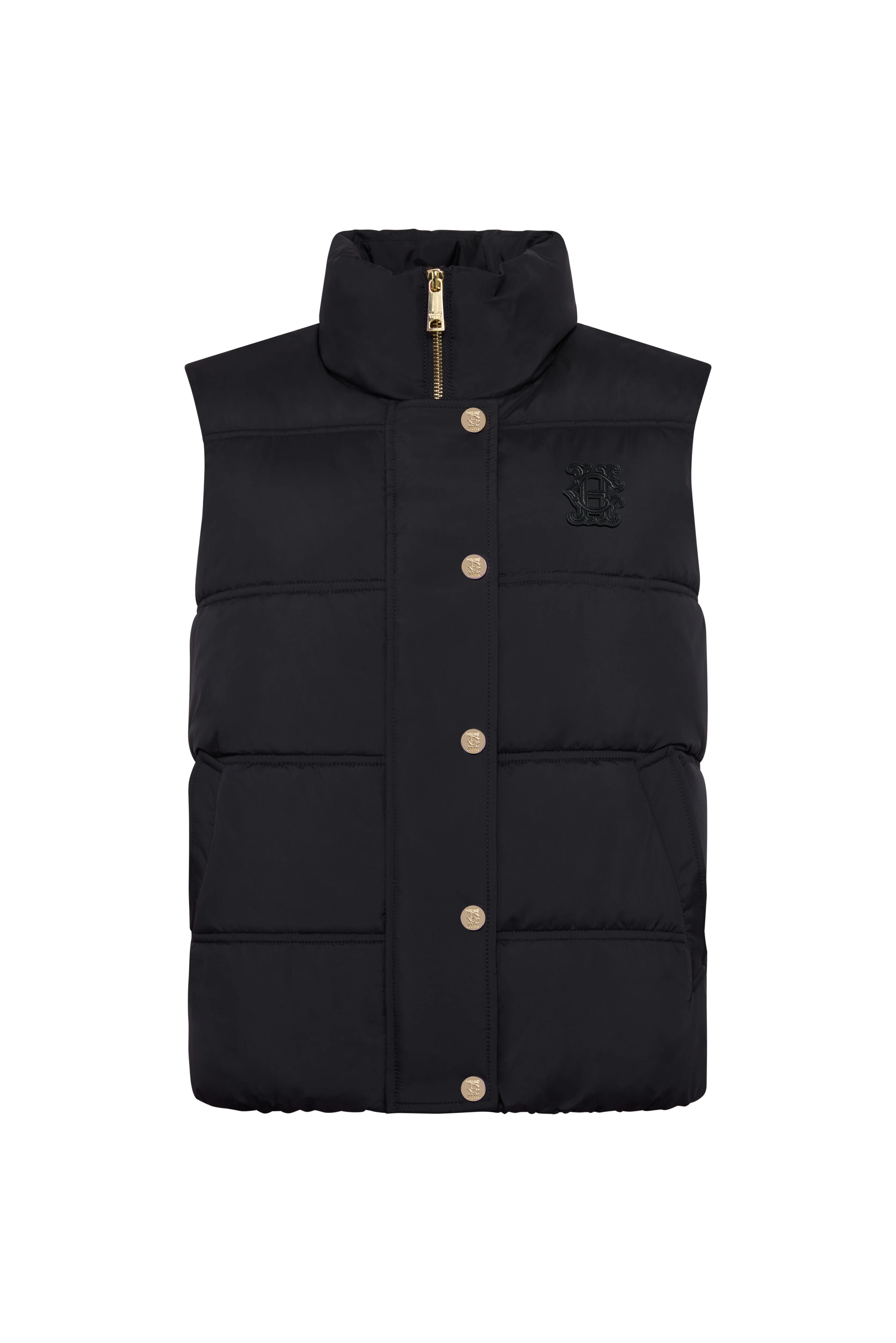 Milton Padded Gilet (Black) - Image 8