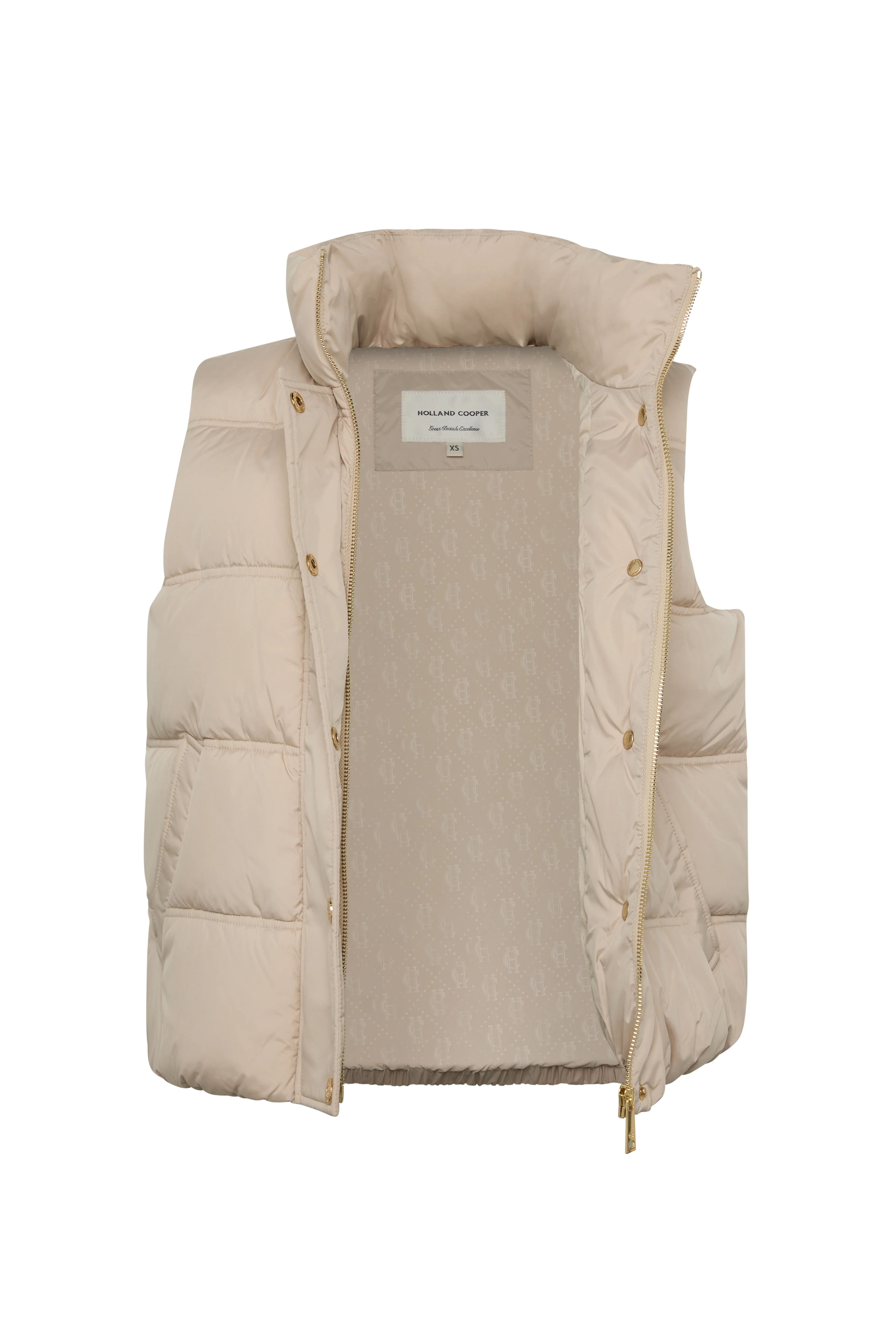 Milton Padded Gilet (Putty) - Image 10