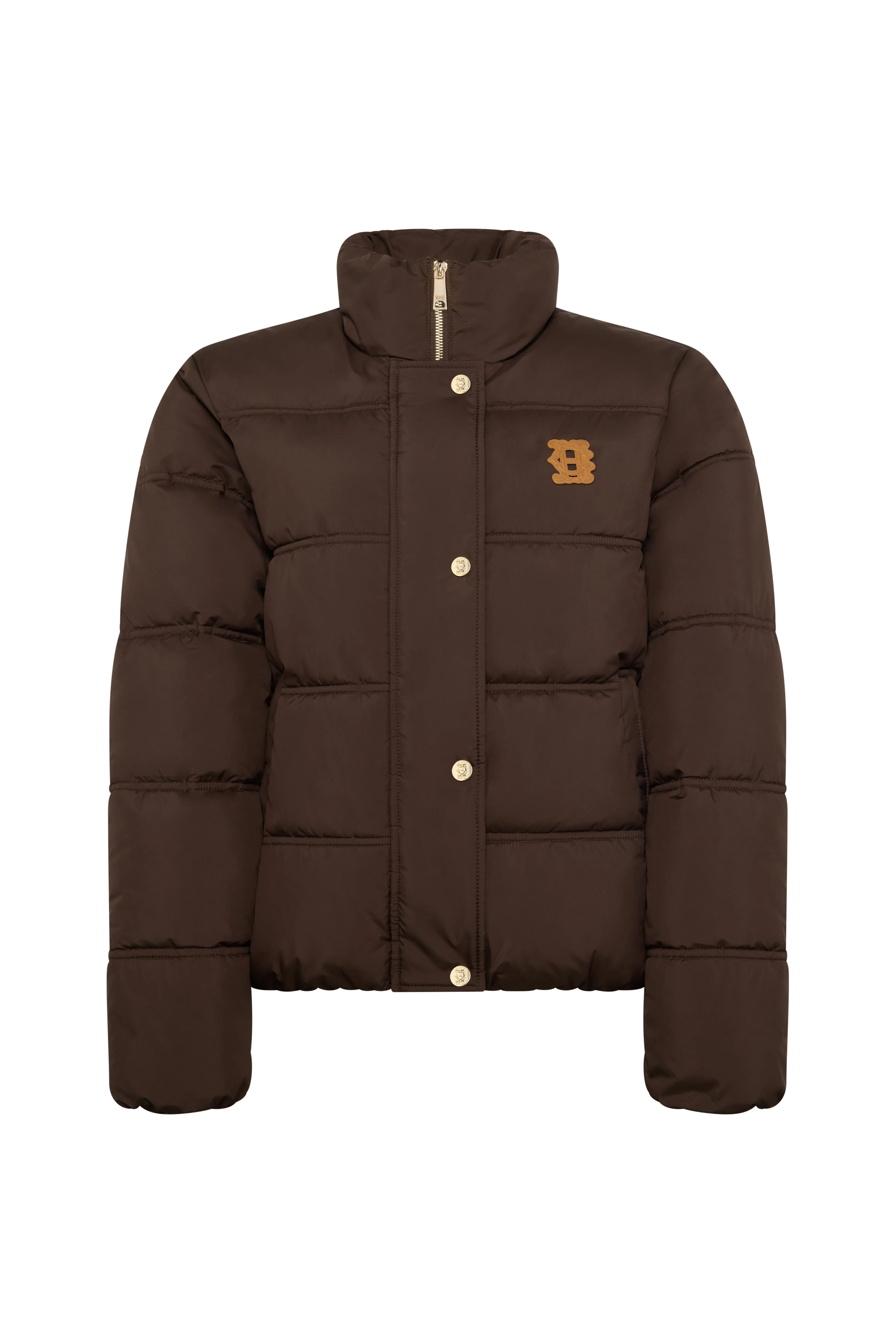 Milton Padded Jacket (Chocolate) - Image 5