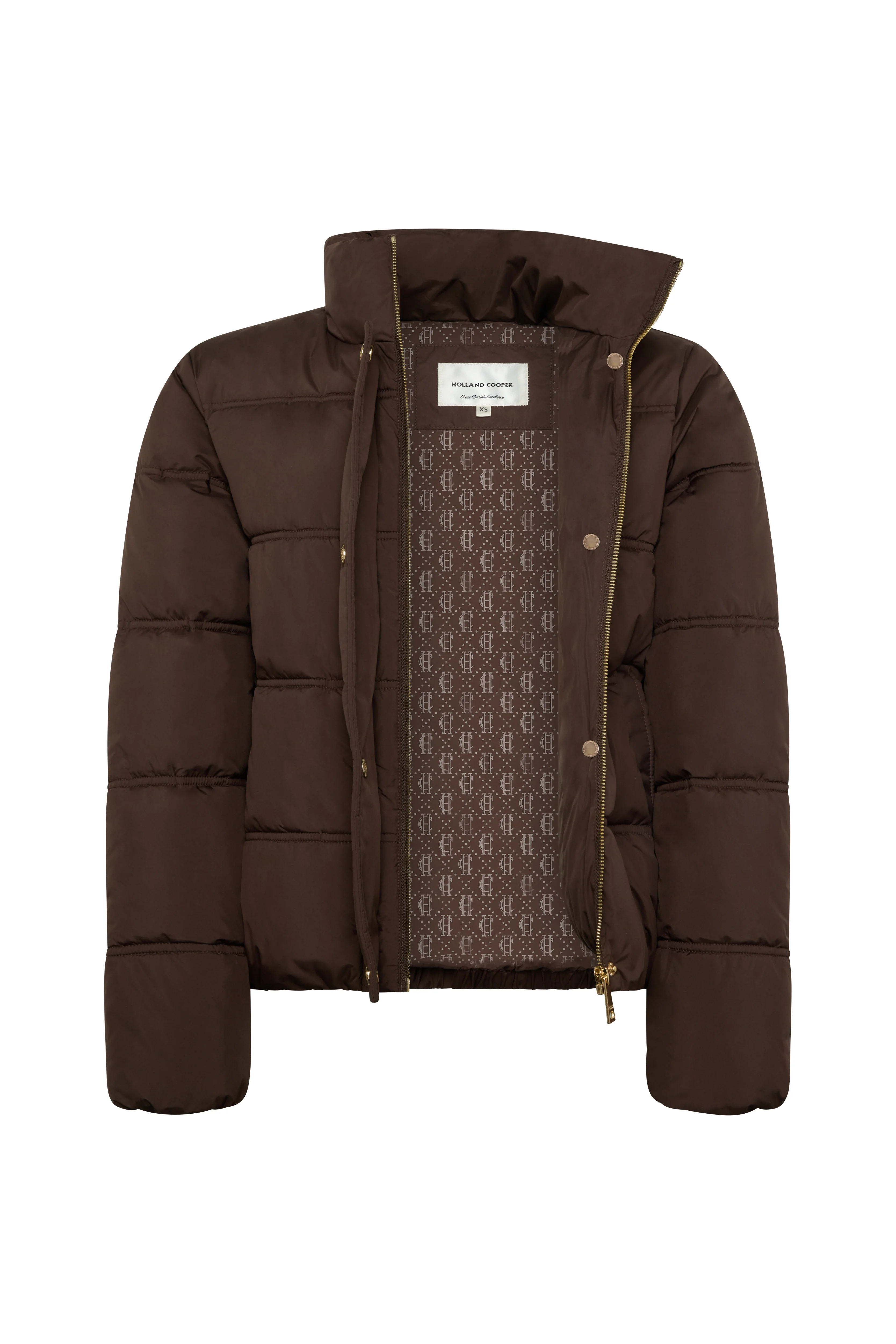 Milton Padded Jacket (Chocolate) - Image 6