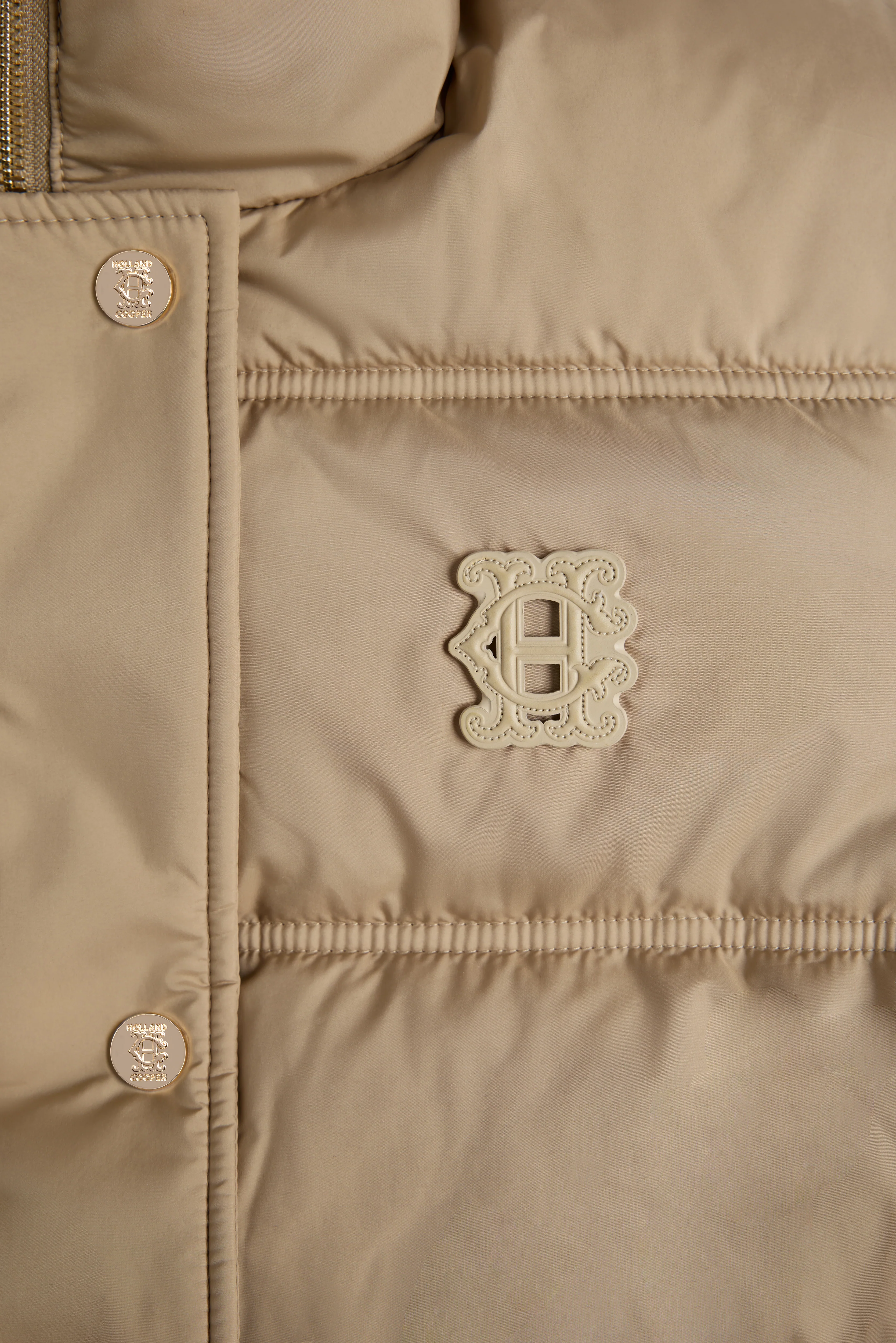 Milton Padded Jacket (Taupe) - Image 10