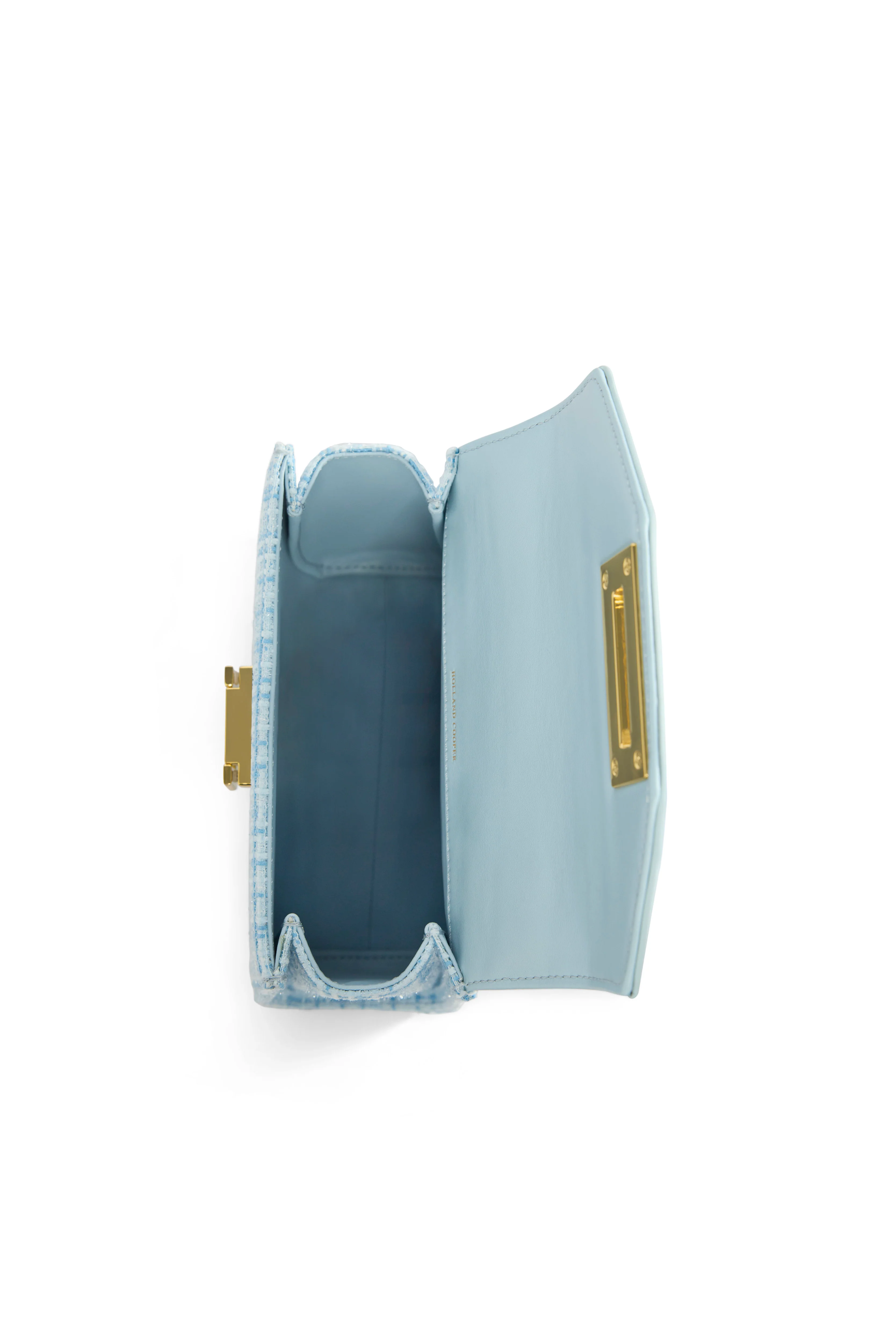Mini Cheltenham Bag (Ice Blue Boucle) - Image 8