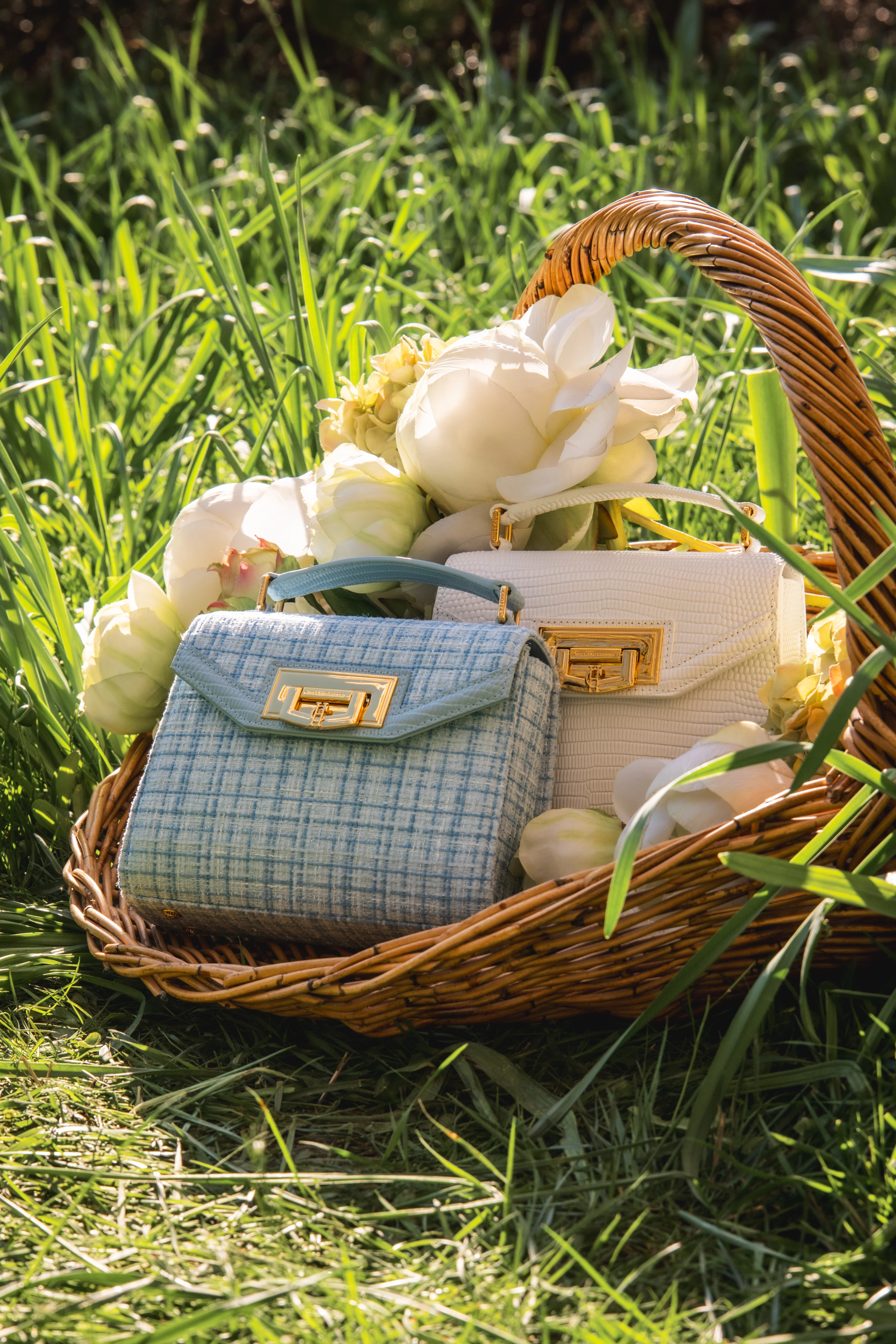 Mini Cheltenham Bag (White Lizard) - Image 3