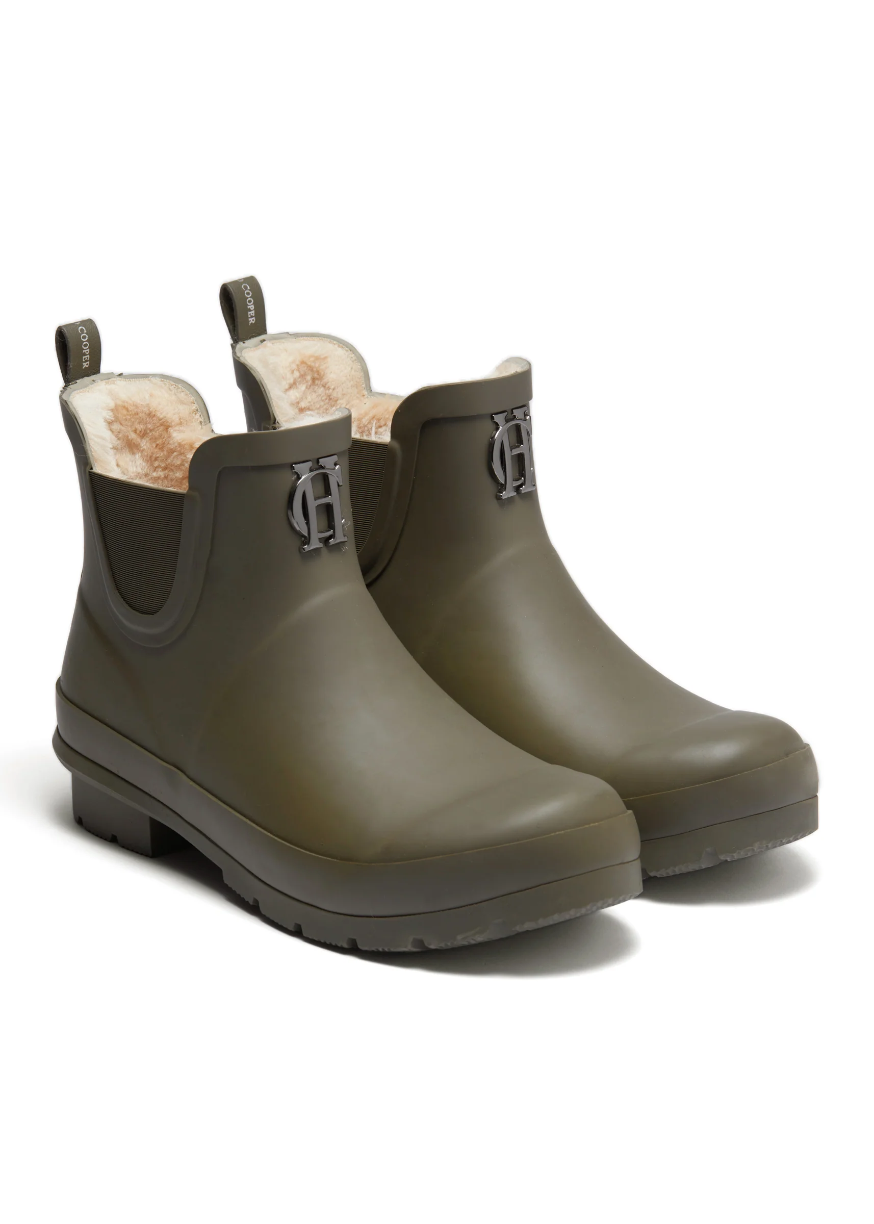 Mini Me - Matte Chelsea Boots (Green) - Image 2