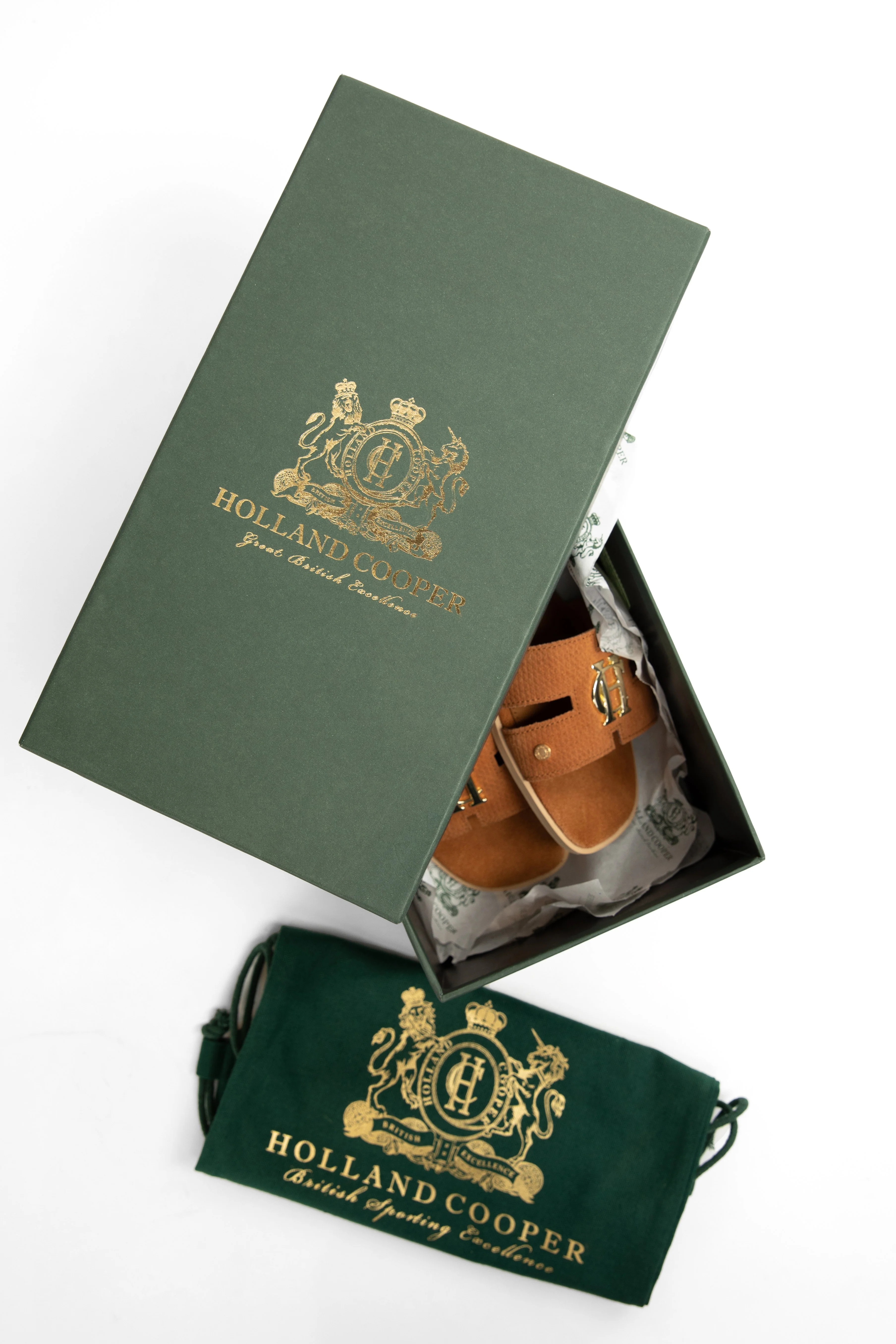 Monogram Slides (Tan Suede) - Image 8