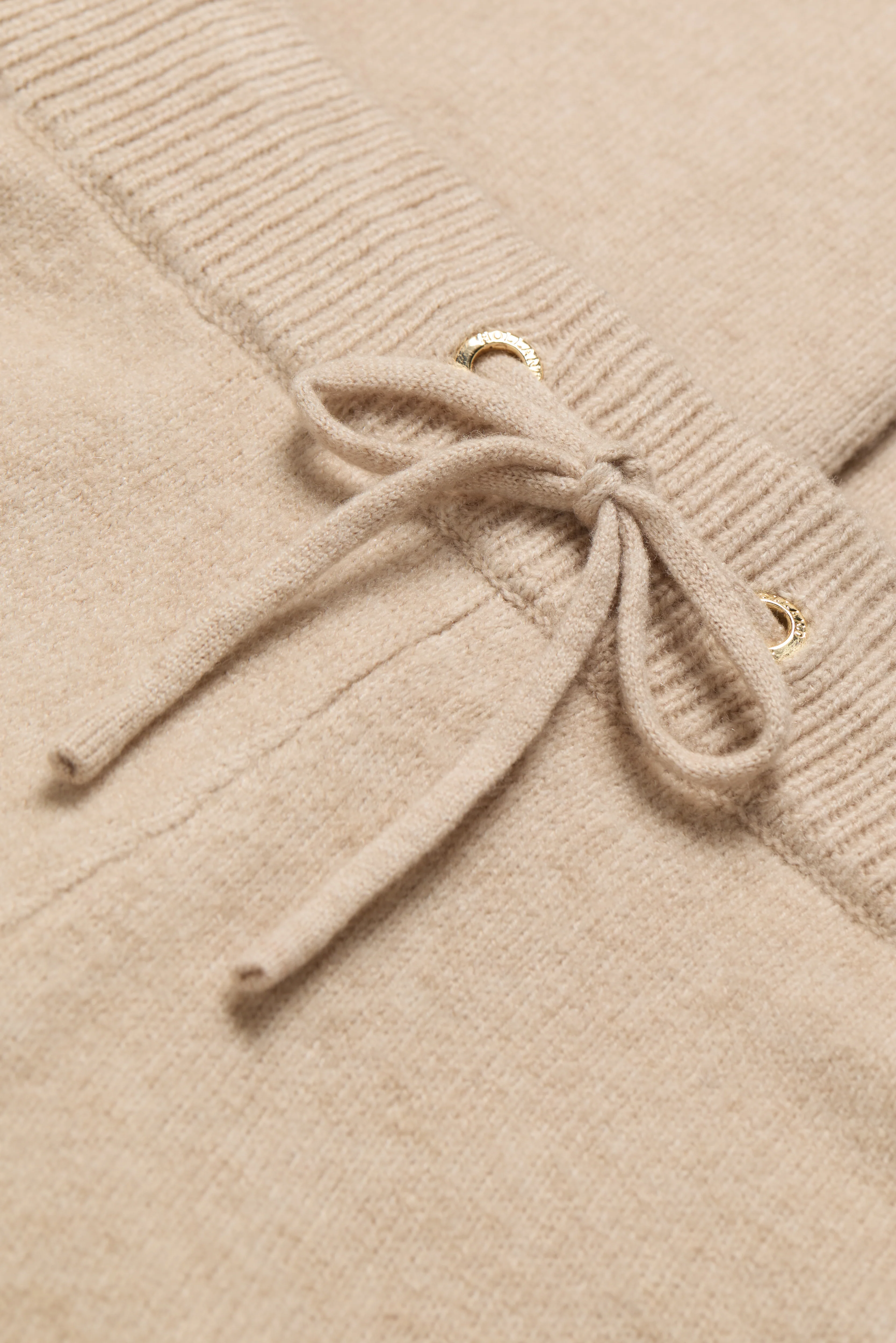 Nina Knitted Wide Leg Pant (Toffee Marl) - Image 6