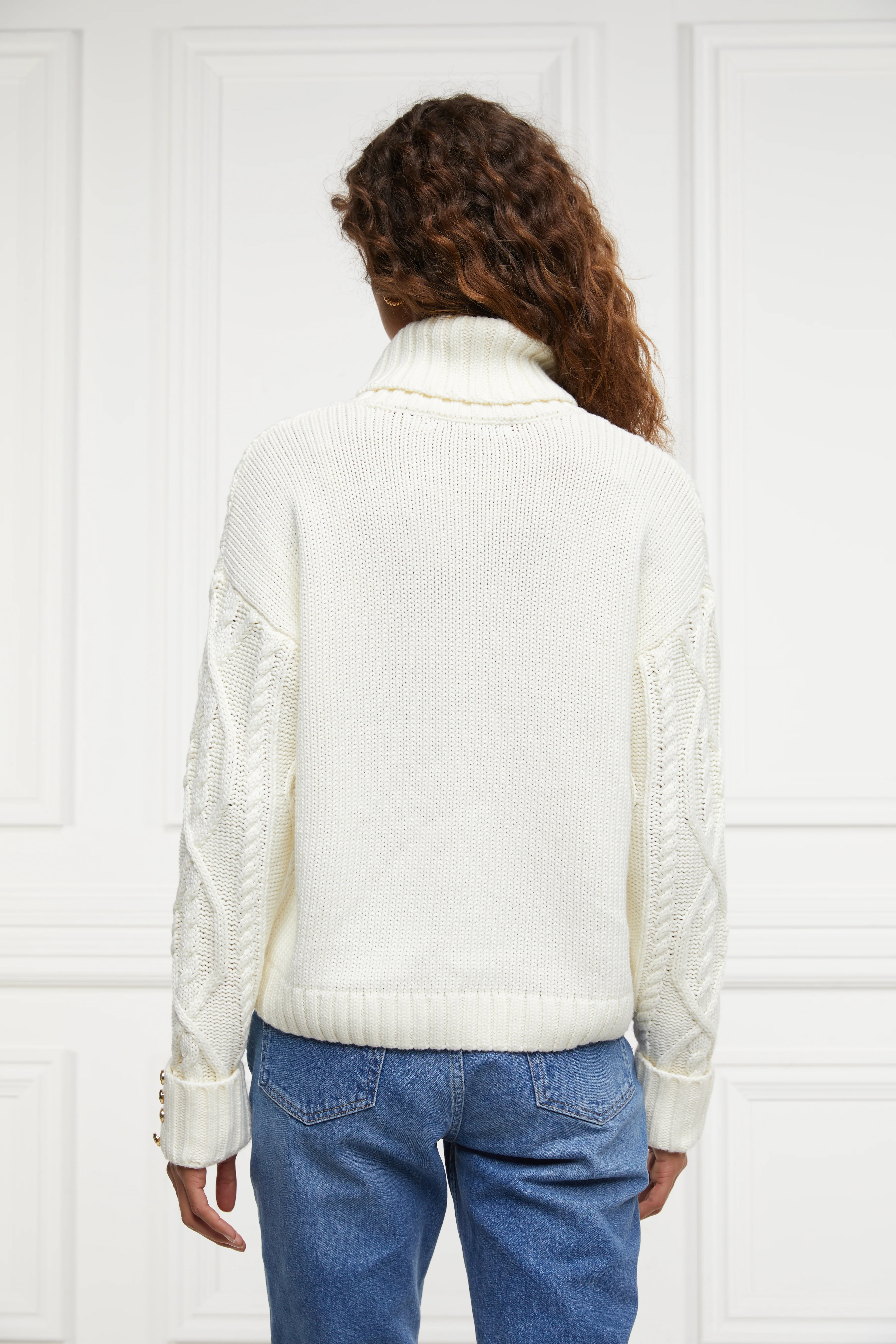 Noveli Cable Knit (Oyster) - Image 6