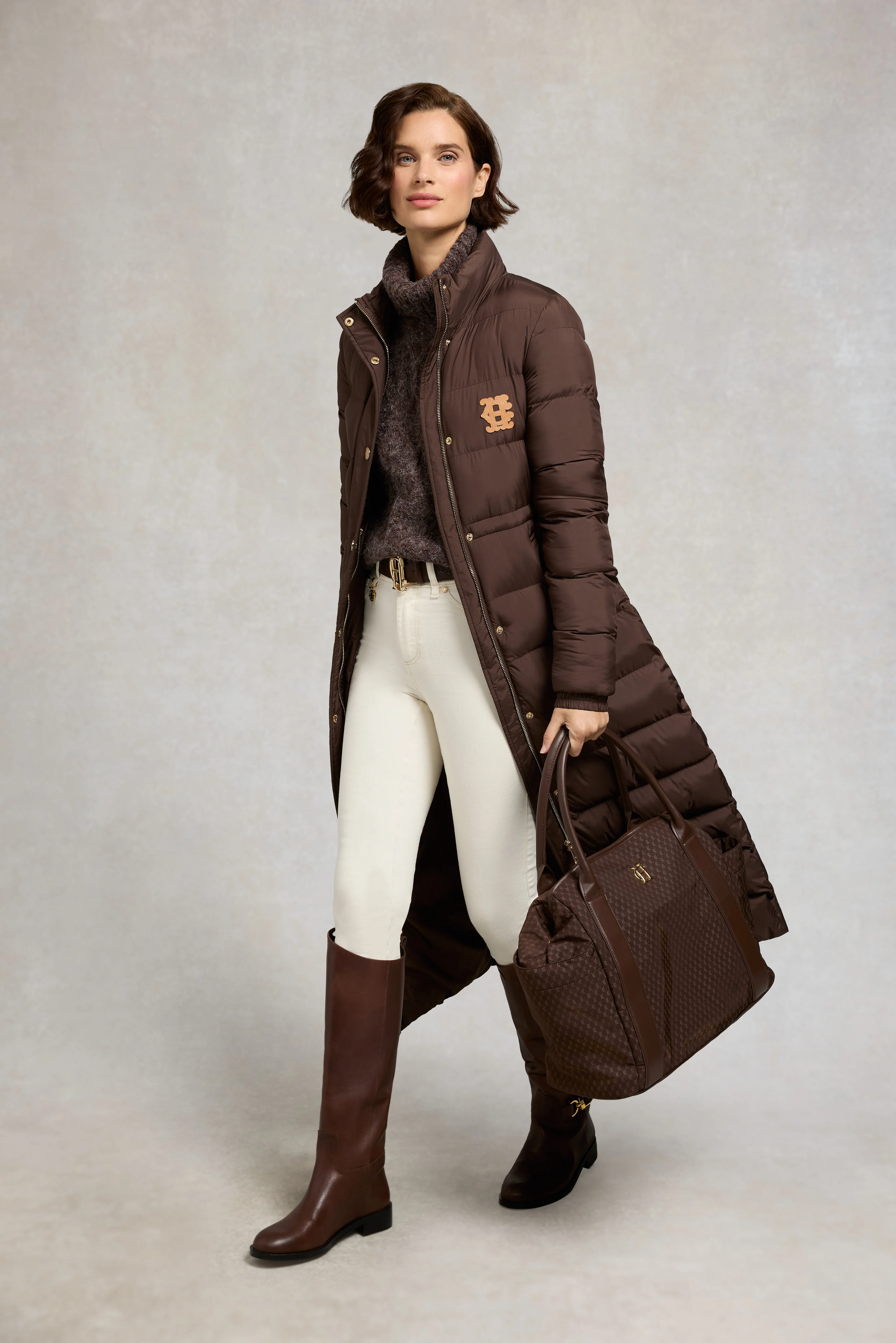 Noveli Roll Neck Knit (Chocolate) - Image 6