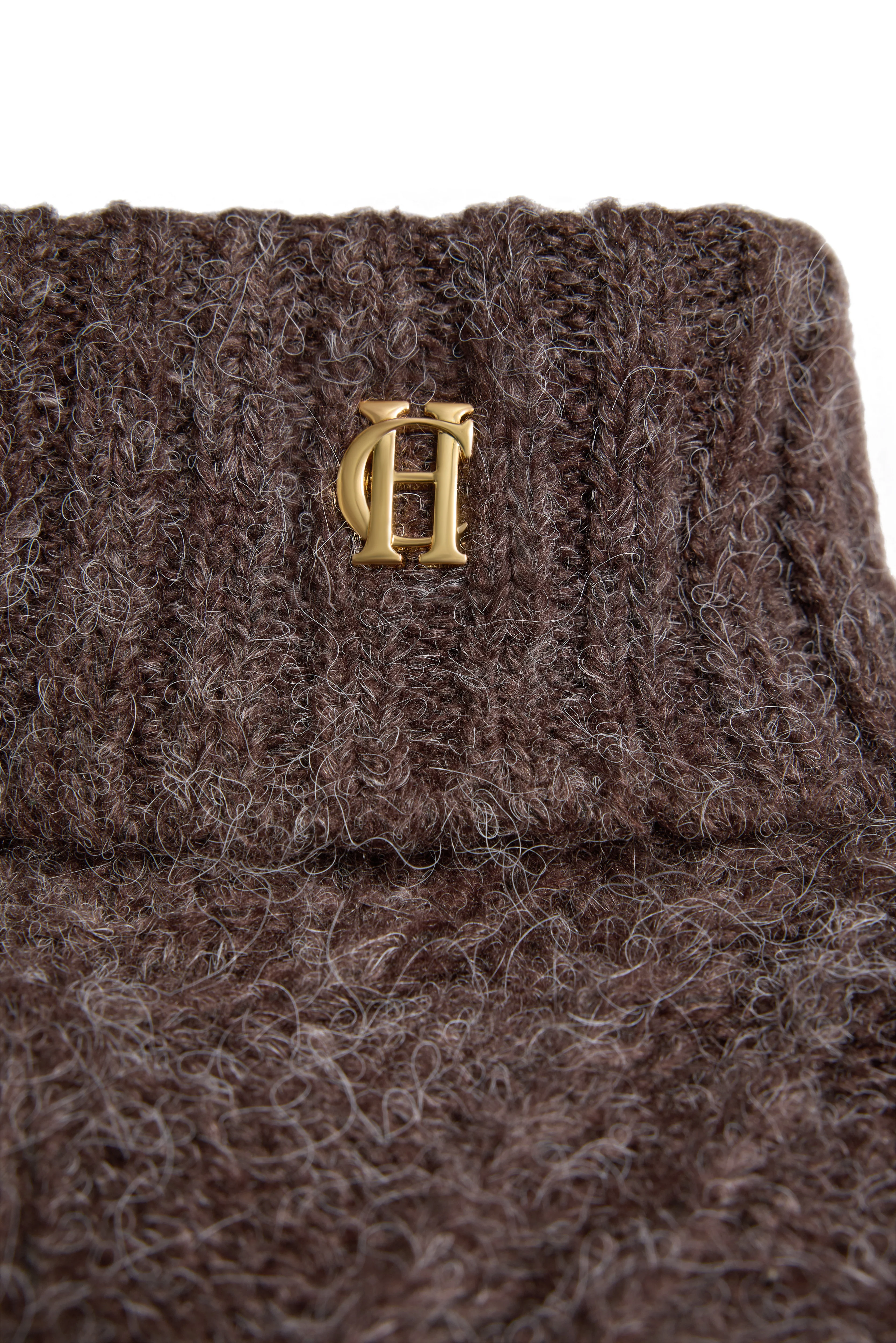Noveli Roll Neck Knit (Chocolate) - Image 7