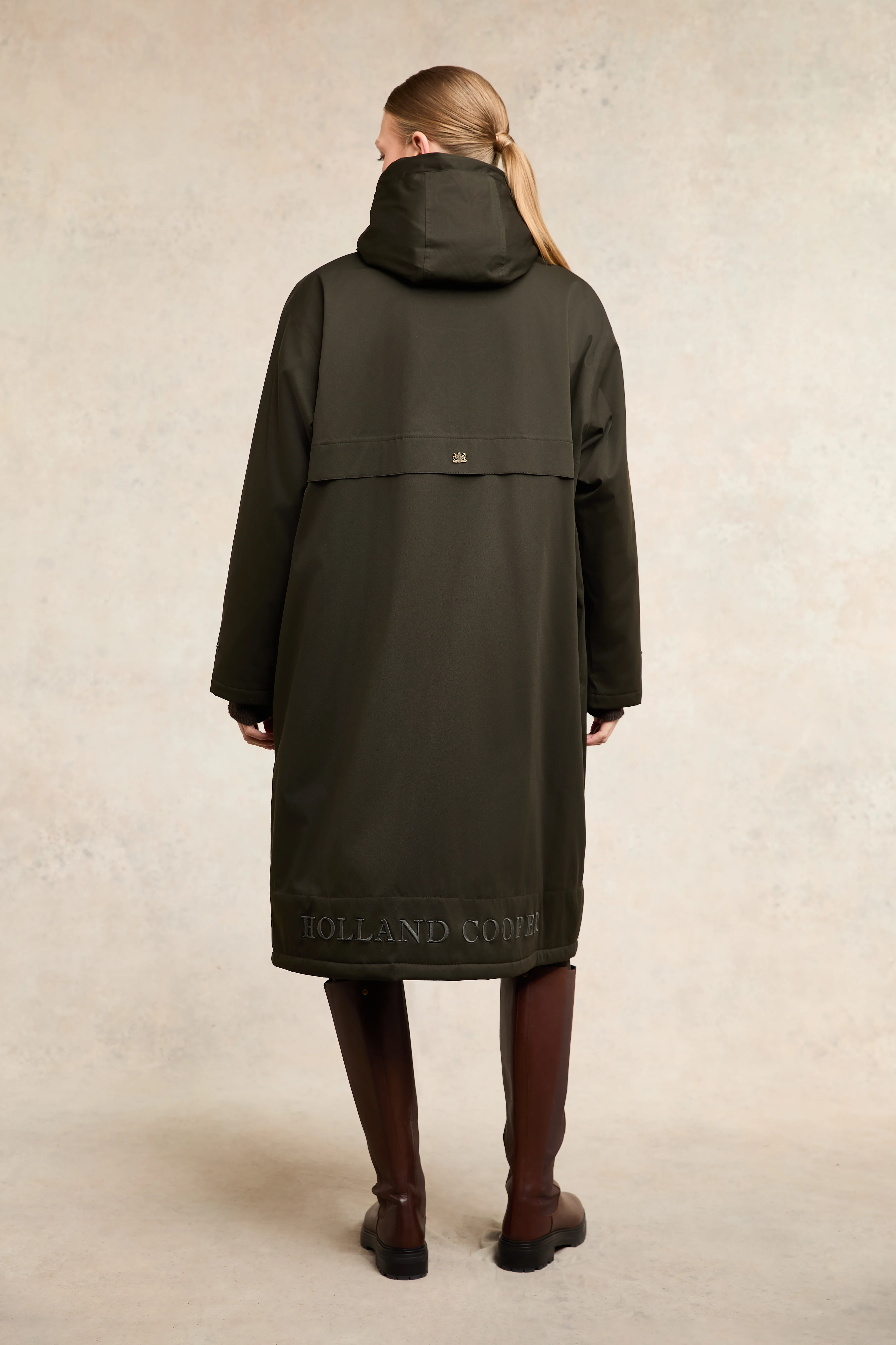 One-Size Waterproof Coat (Khaki) - Image 6