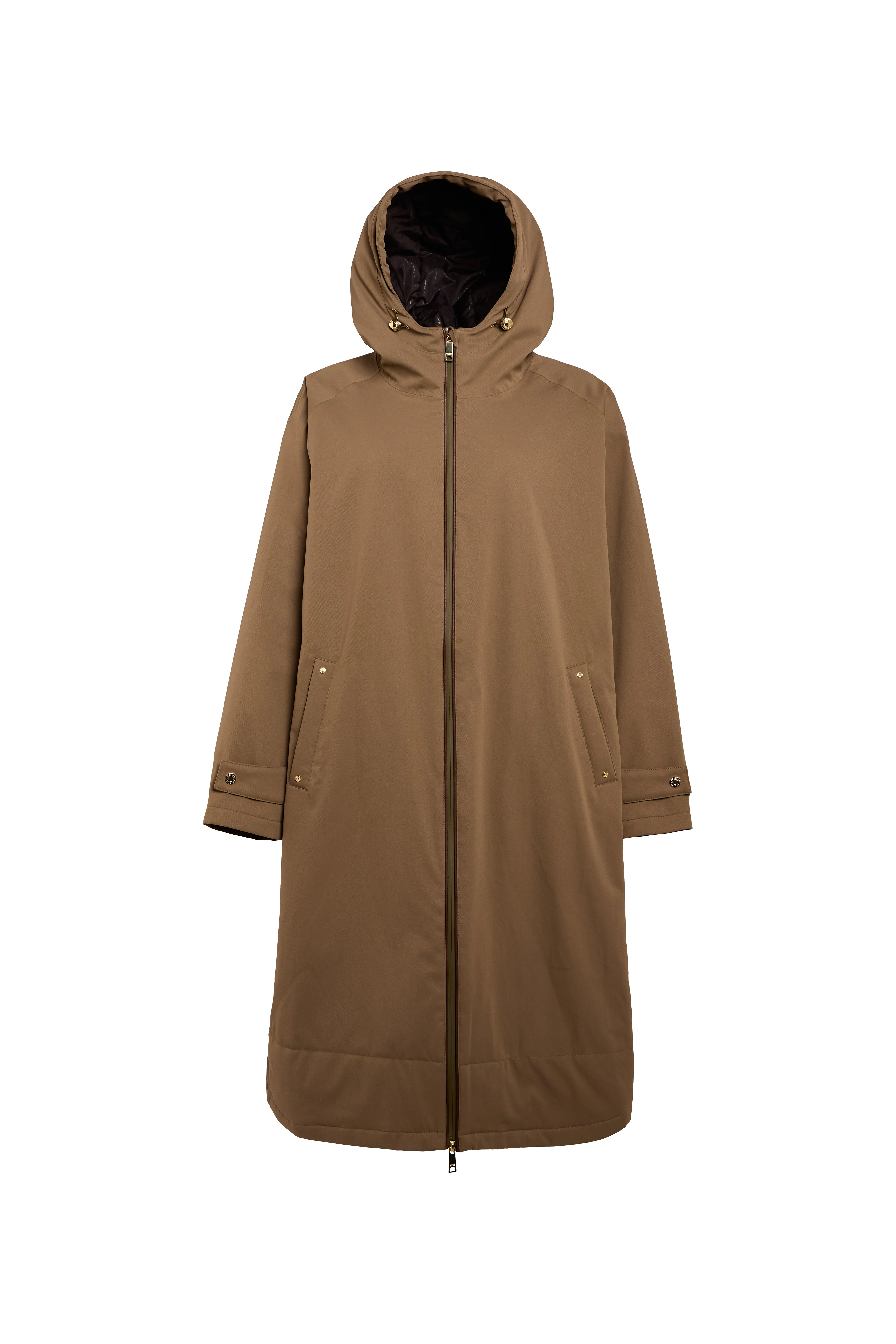One-Size Lightweight Waterproof Coat (Mink) - Image 7