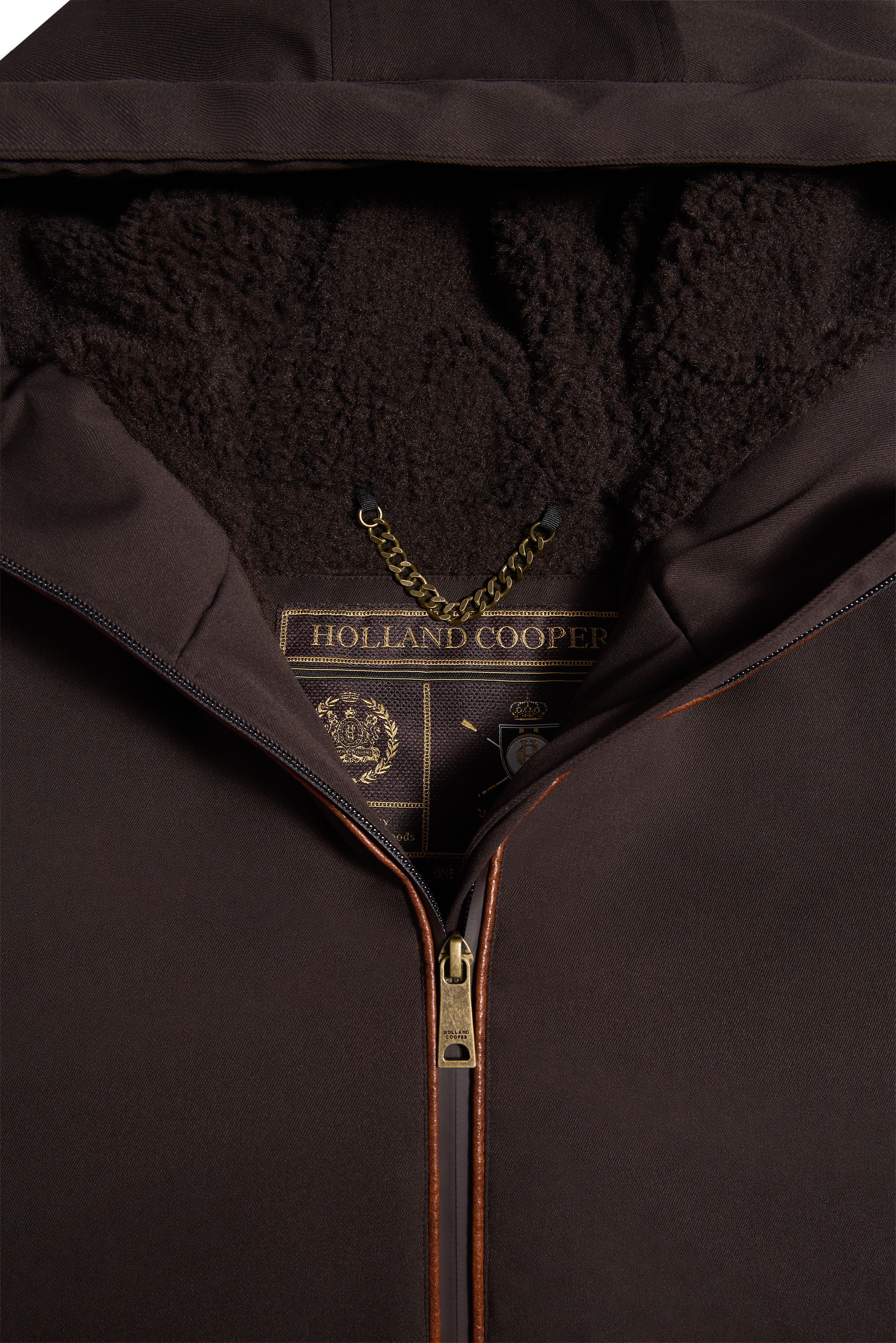 Men's One-Size Waterproof Coat (Chocolate) - Image 8