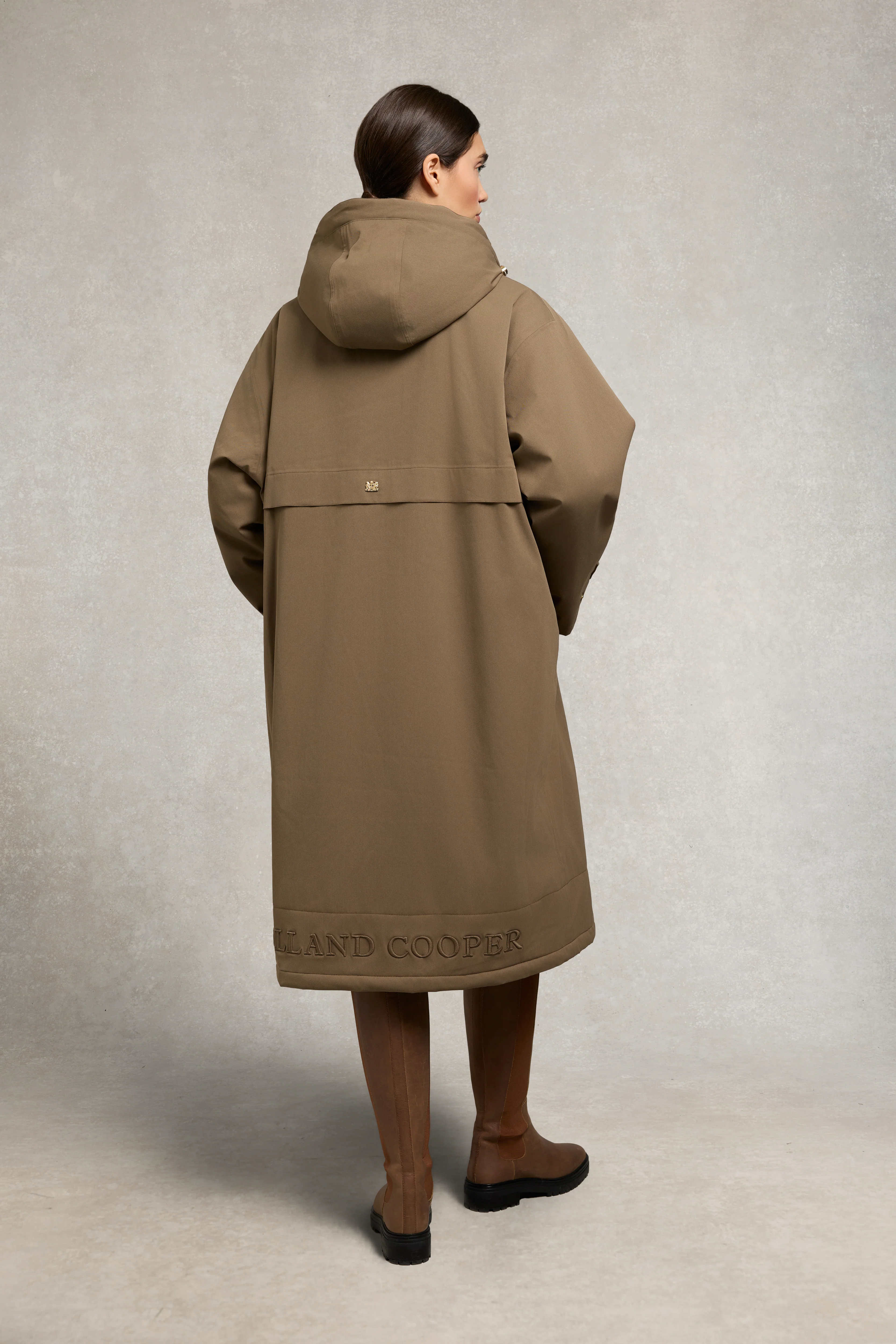 One-Size Waterproof Coat (Mink) - Image 3