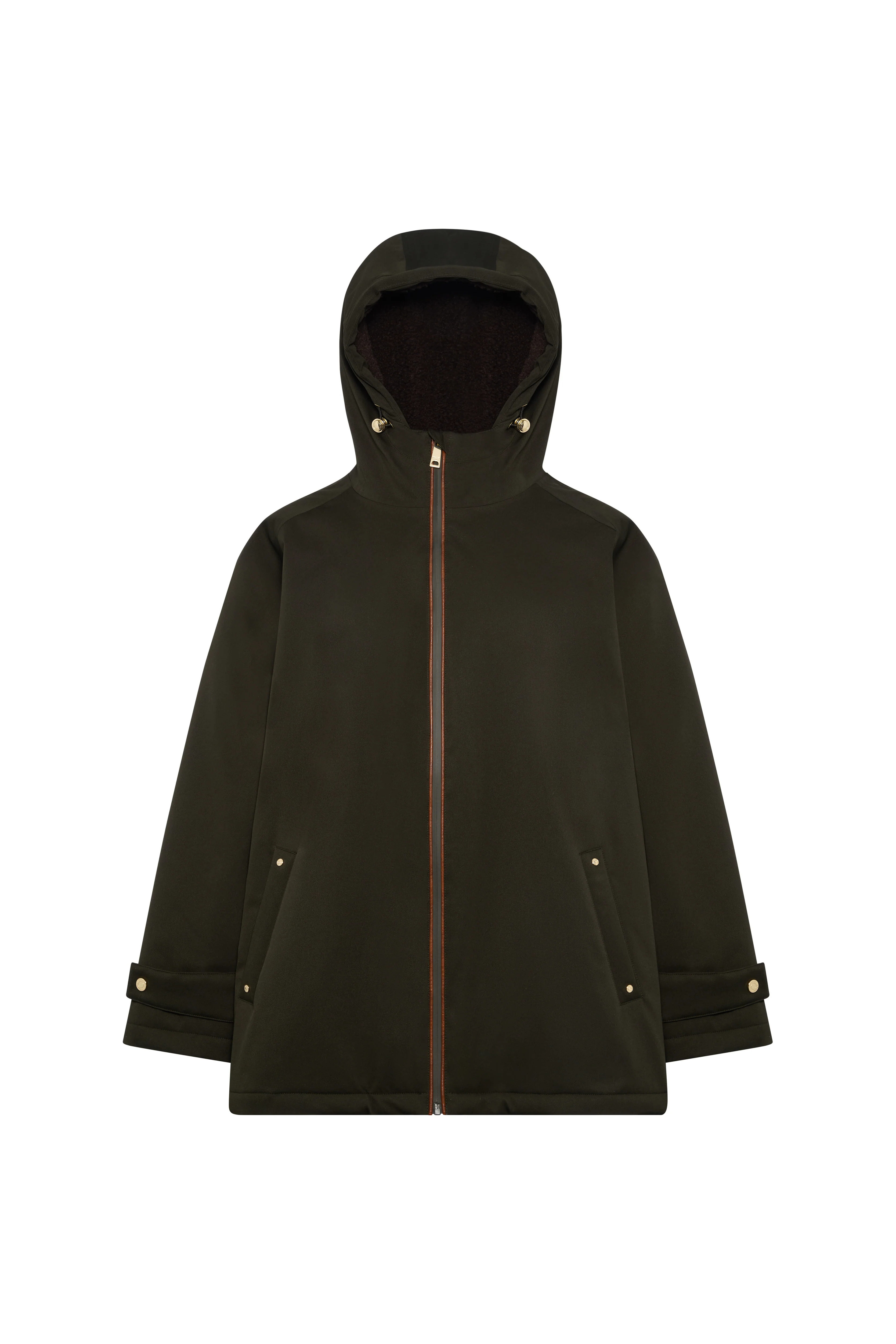 One-Size Waterproof Jacket (Khaki) - Image 4