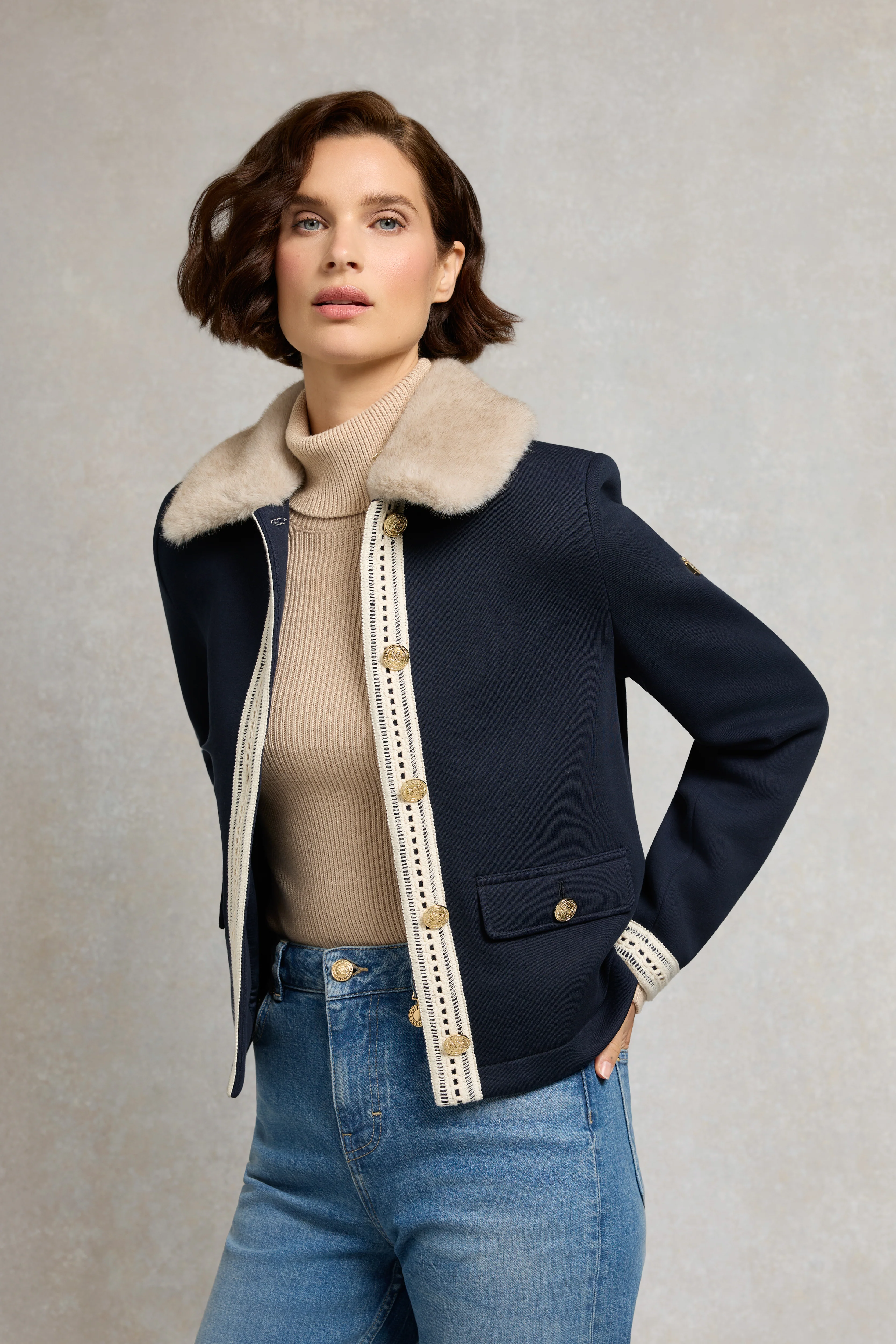 Ottie Trophy Jacket (Ink Navy) - Image 3