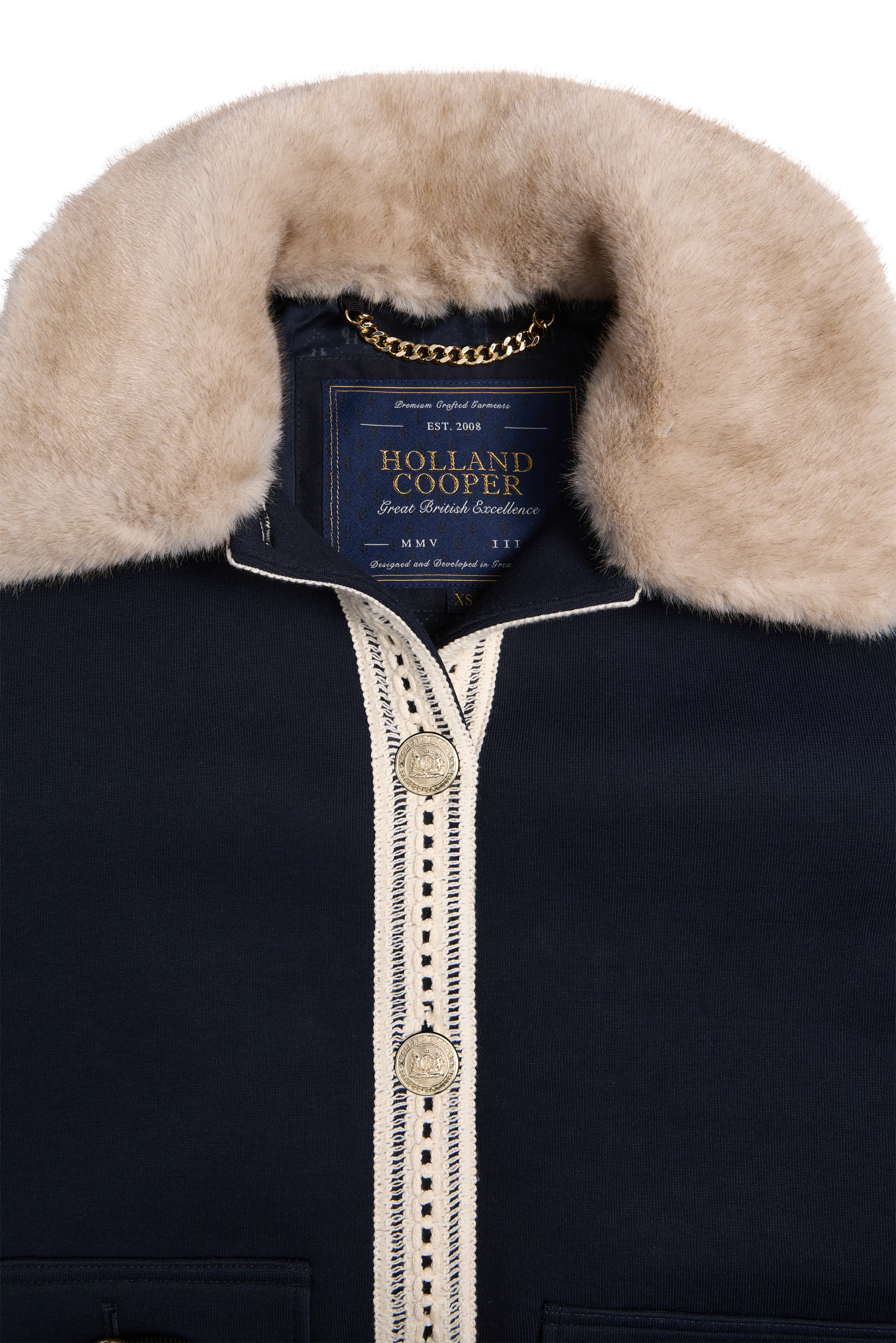 Ottie Trophy Jacket (Ink Navy) - Image 9