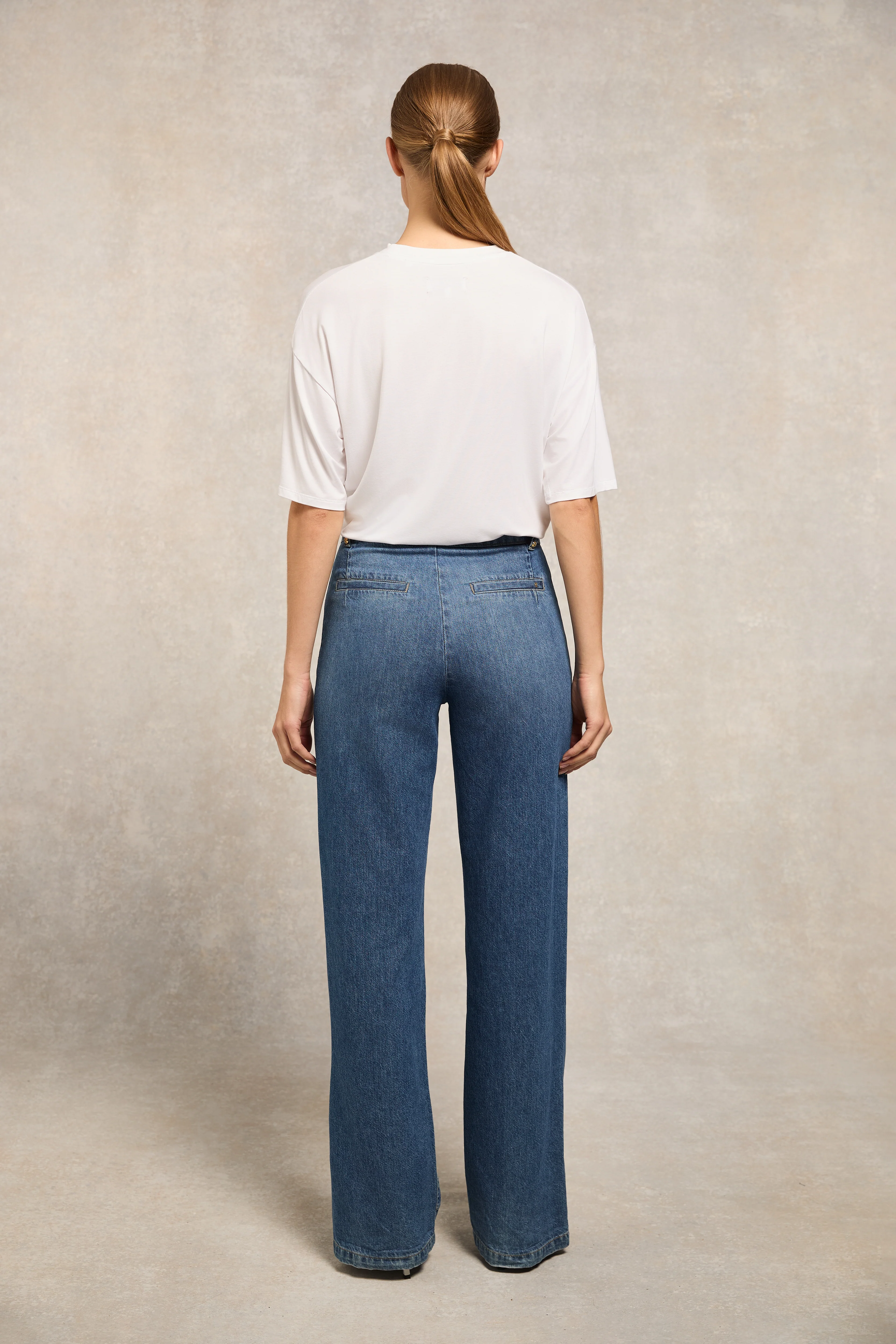 Oversized Monogram Tee (White) - Image 5